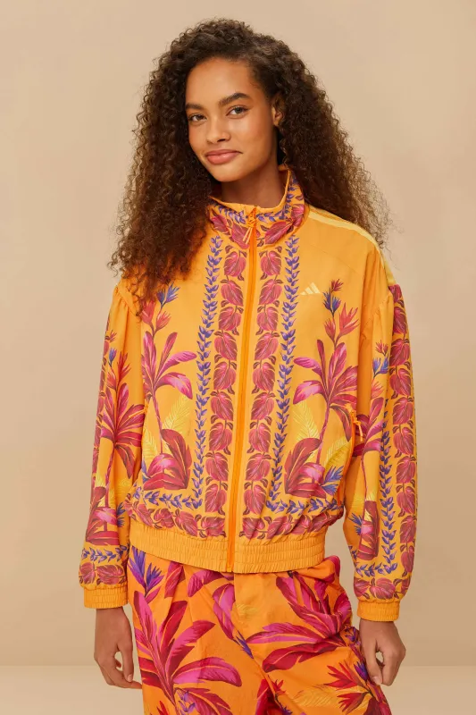 Adidas Tropical Breeze Bright Orange Jacket sold by FARM Rio