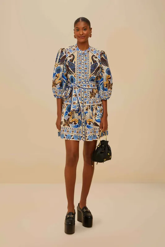 Sand Nature Land Organic Cotton Mini Dress sold by FARM Rio