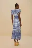 Off-White Shell Garden Maxi Dress sold by FARM Rio