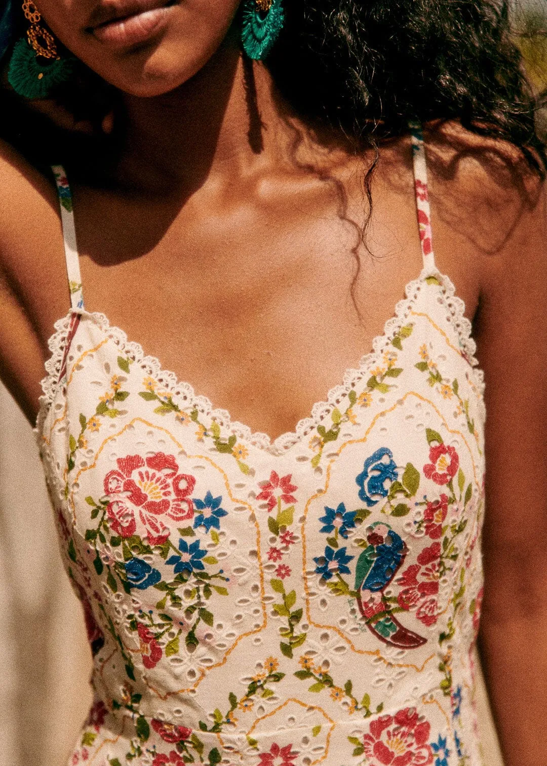 Romantic Garden Daniela Short Dress sold by FARM Rio product image thumbnail 5