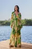 Beige Fresh Bananas Maxi Dress sold by FARM Rio