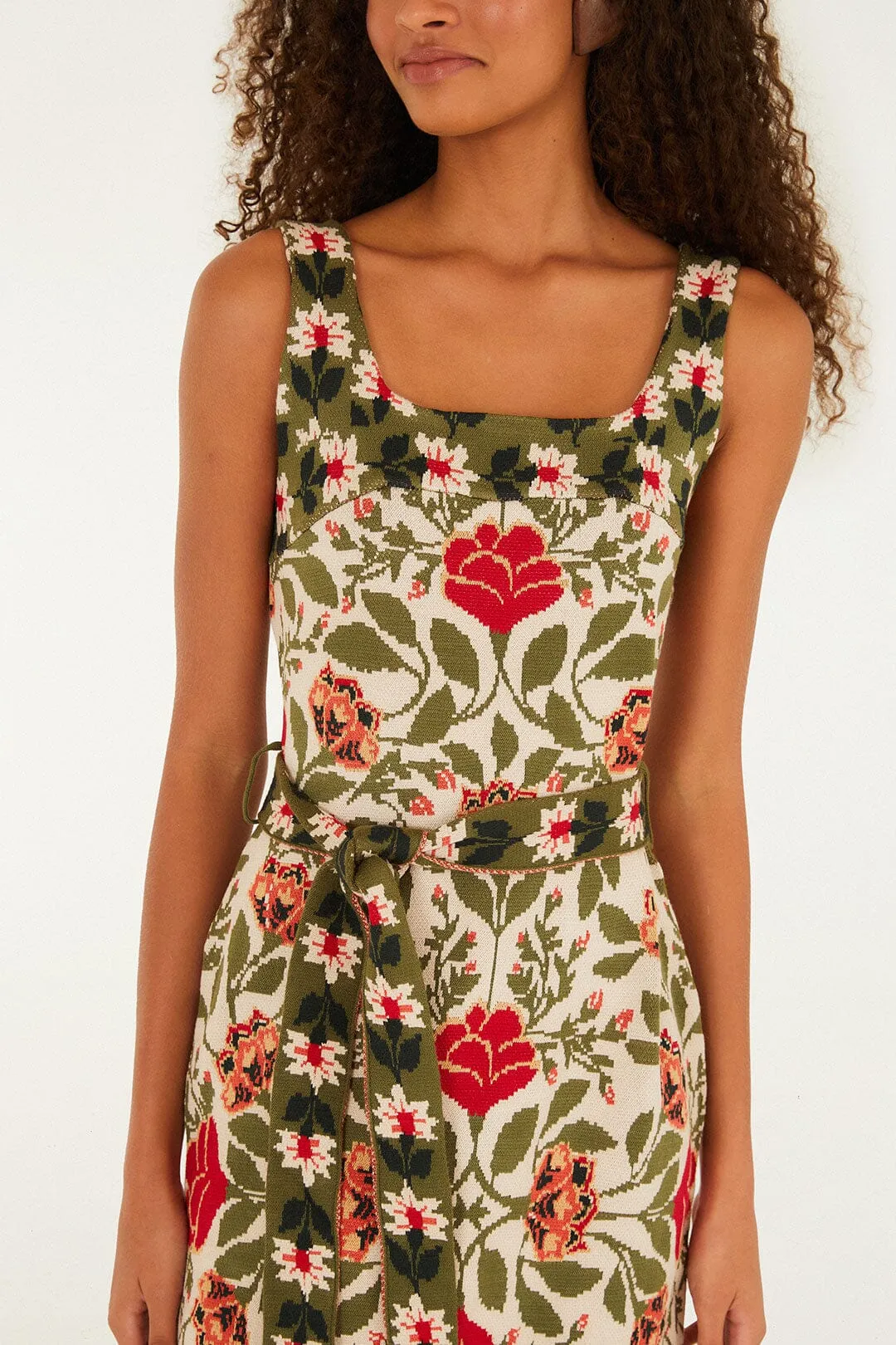 Sand Garden Tapestry Knit Dress sold by FARM Rio product image thumbnail 2