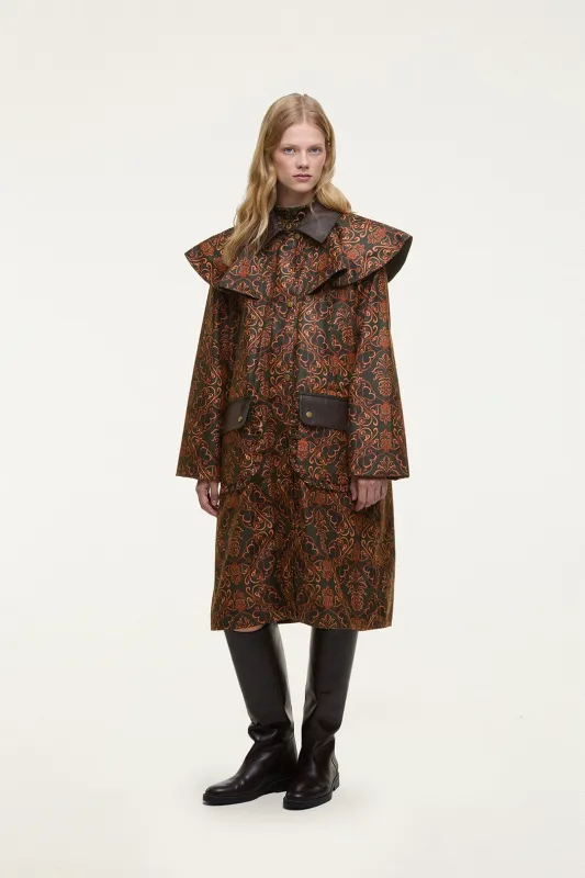 Luana Waxed Jacket made by FARM Rio