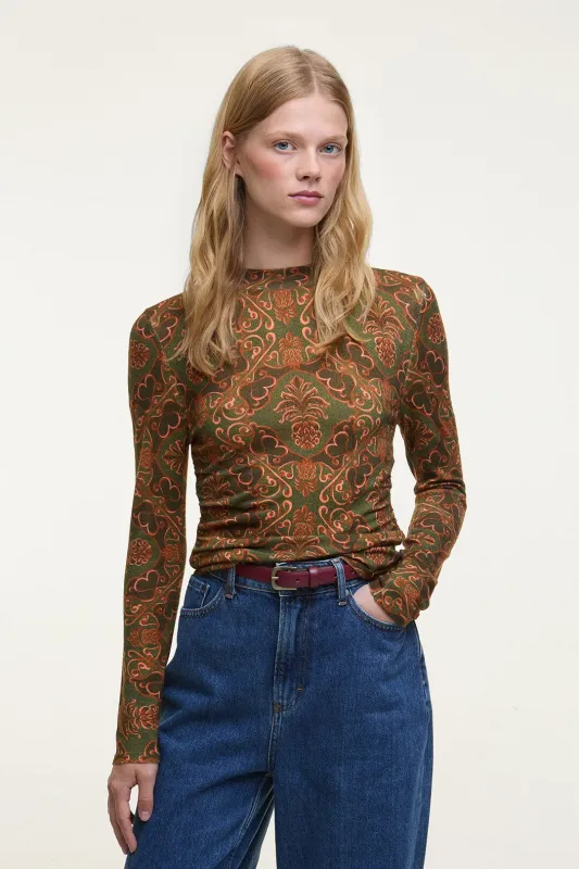 Luana Long-Sleeve Knitted Top sold by FARM Rio