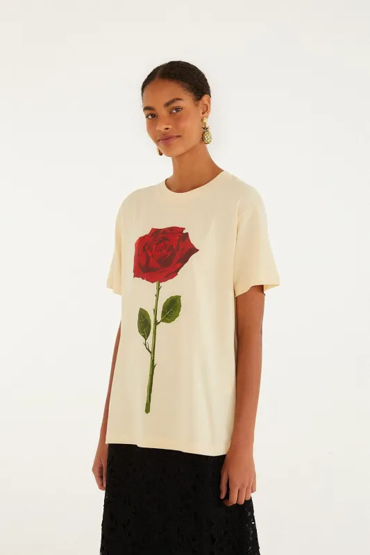 Sand Feminist Organic Cotton Relaxed T-Shirt sold by FARM Rio