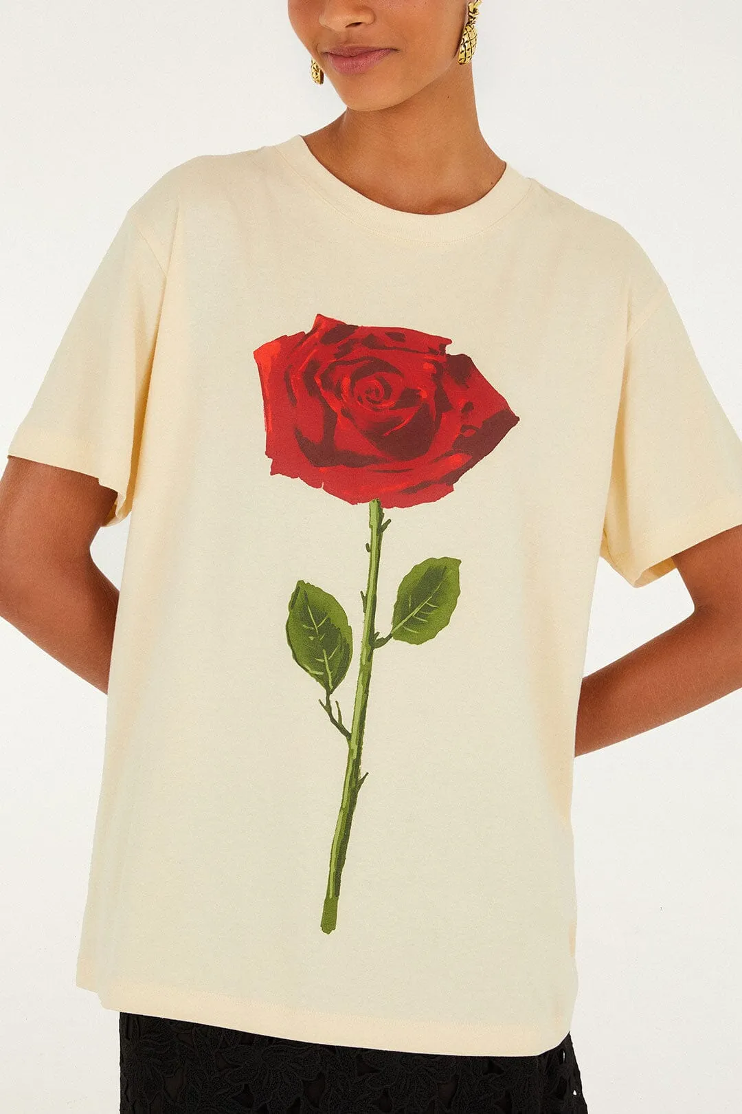 Sand Feminist Organic Cotton Relaxed T-Shirt sold by FARM Rio product image thumbnail 4