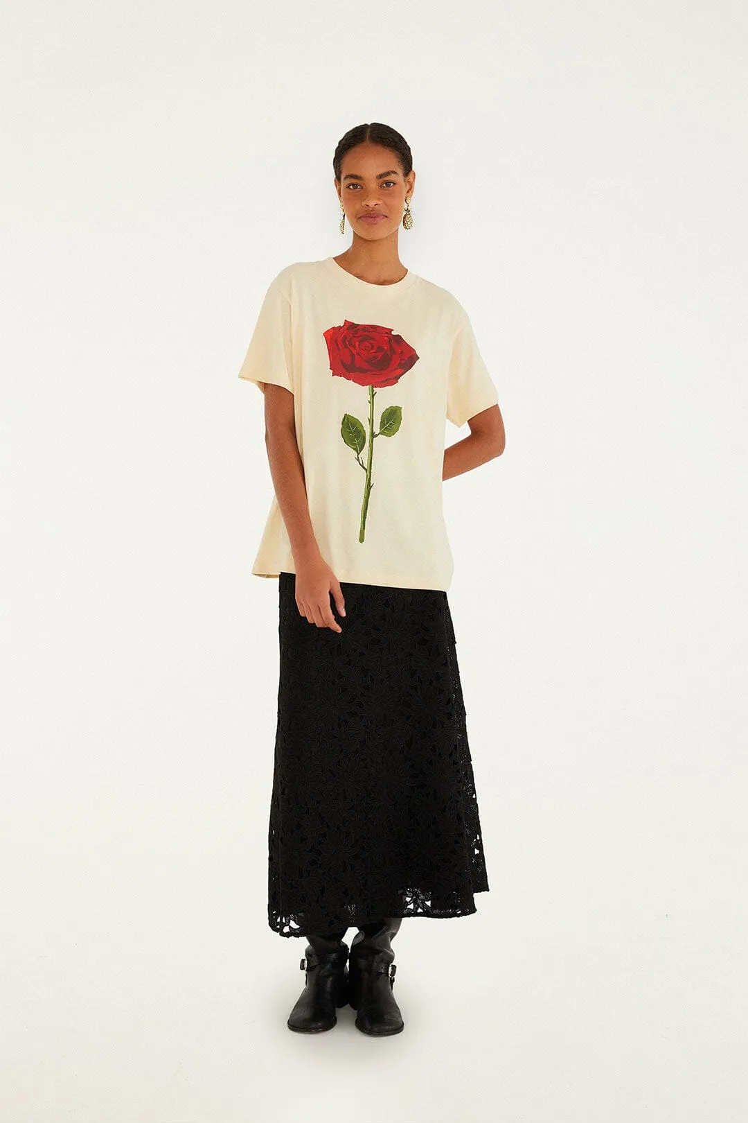 Sand Feminist Organic Cotton Relaxed T-Shirt sold by FARM Rio product image thumbnail 2