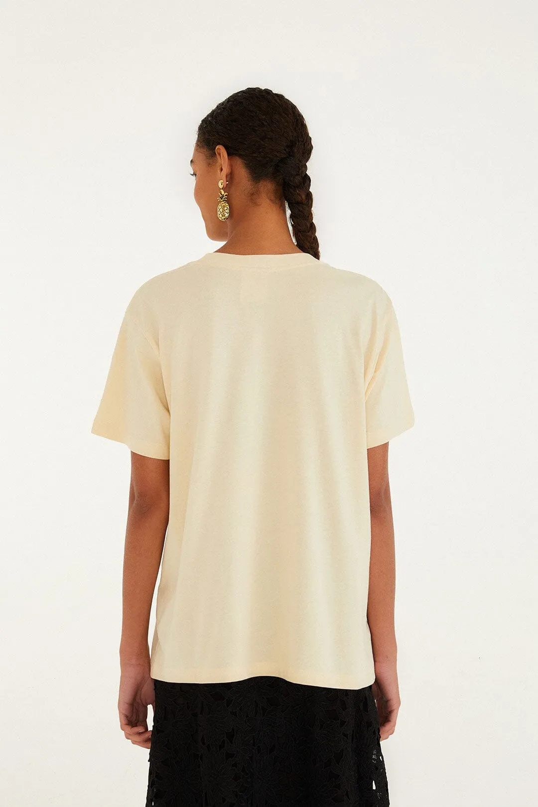 Sand Feminist Organic Cotton Relaxed T-Shirt sold by FARM Rio product image thumbnail 3