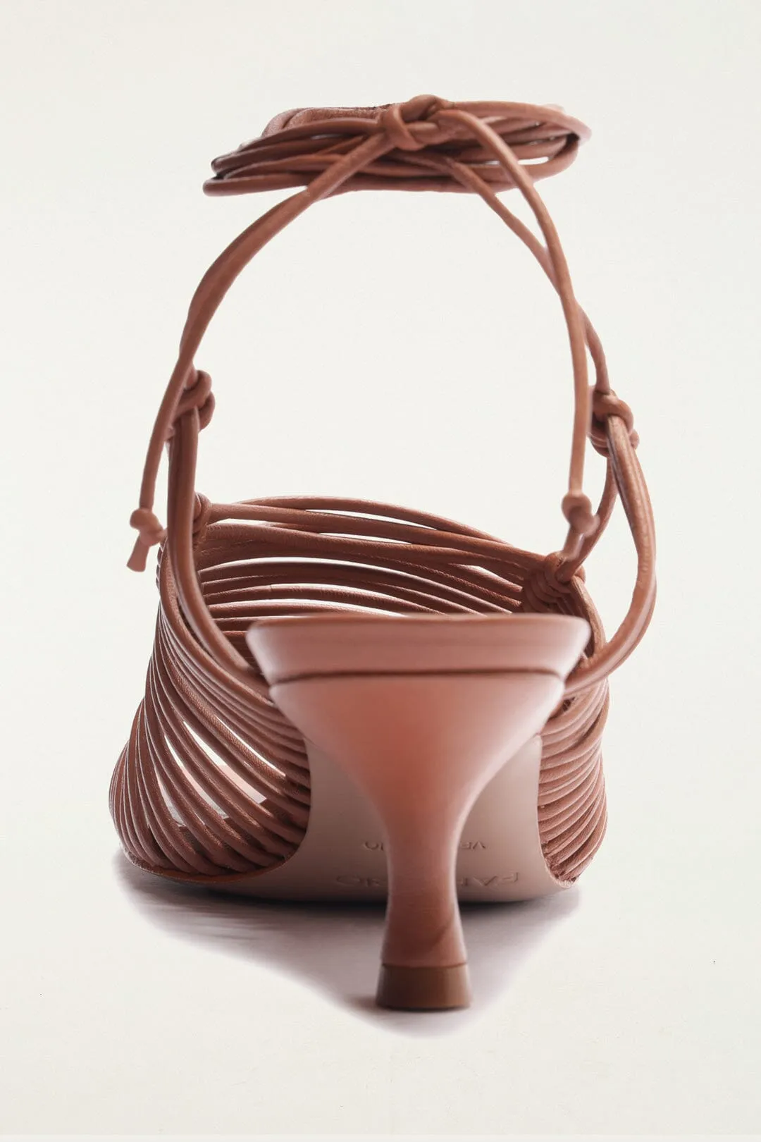 Brown Macrame Heeled Sandal sold by FARM Rio product image thumbnail 4