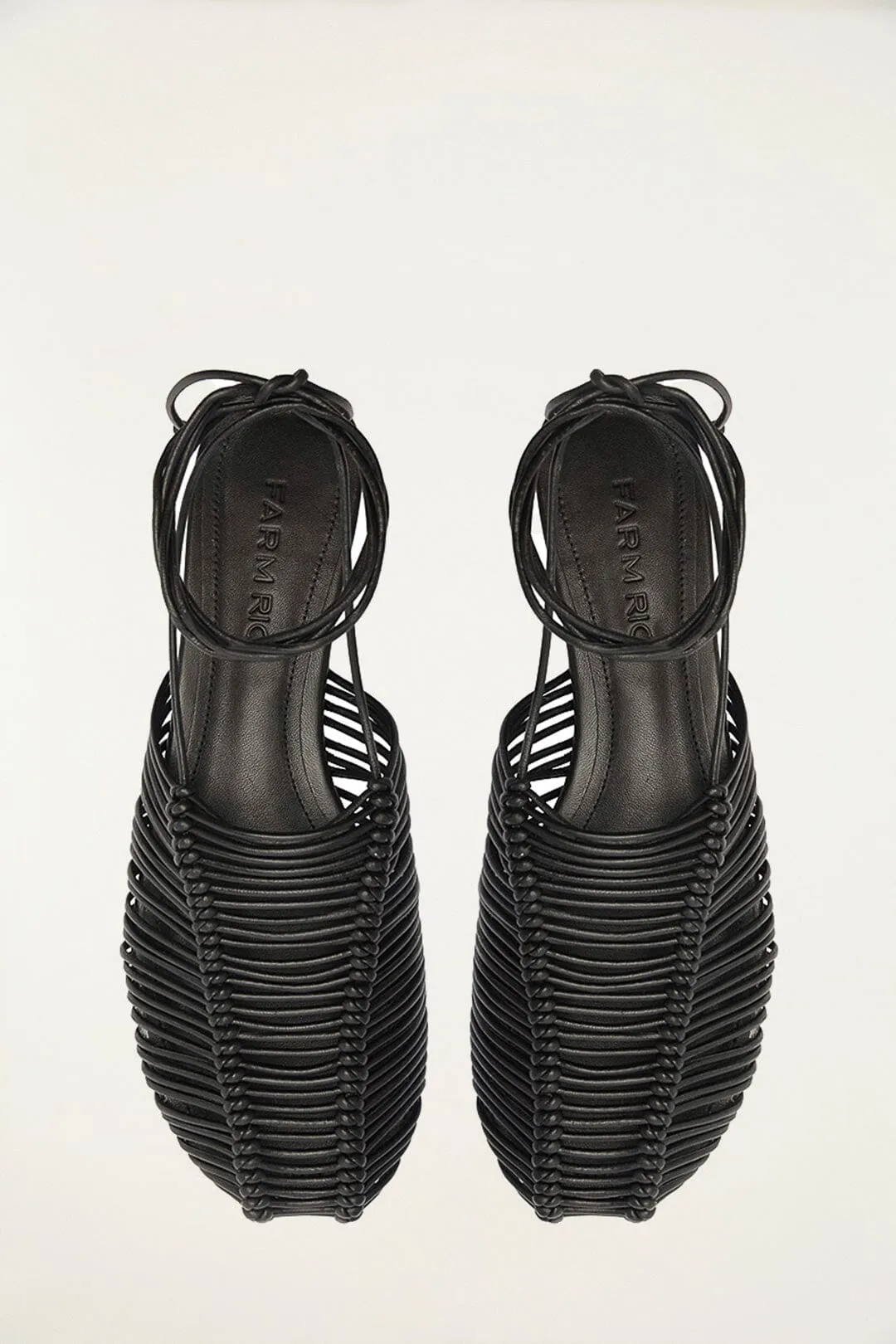 Black Macrame Mule sold by FARM Rio product image thumbnail 5