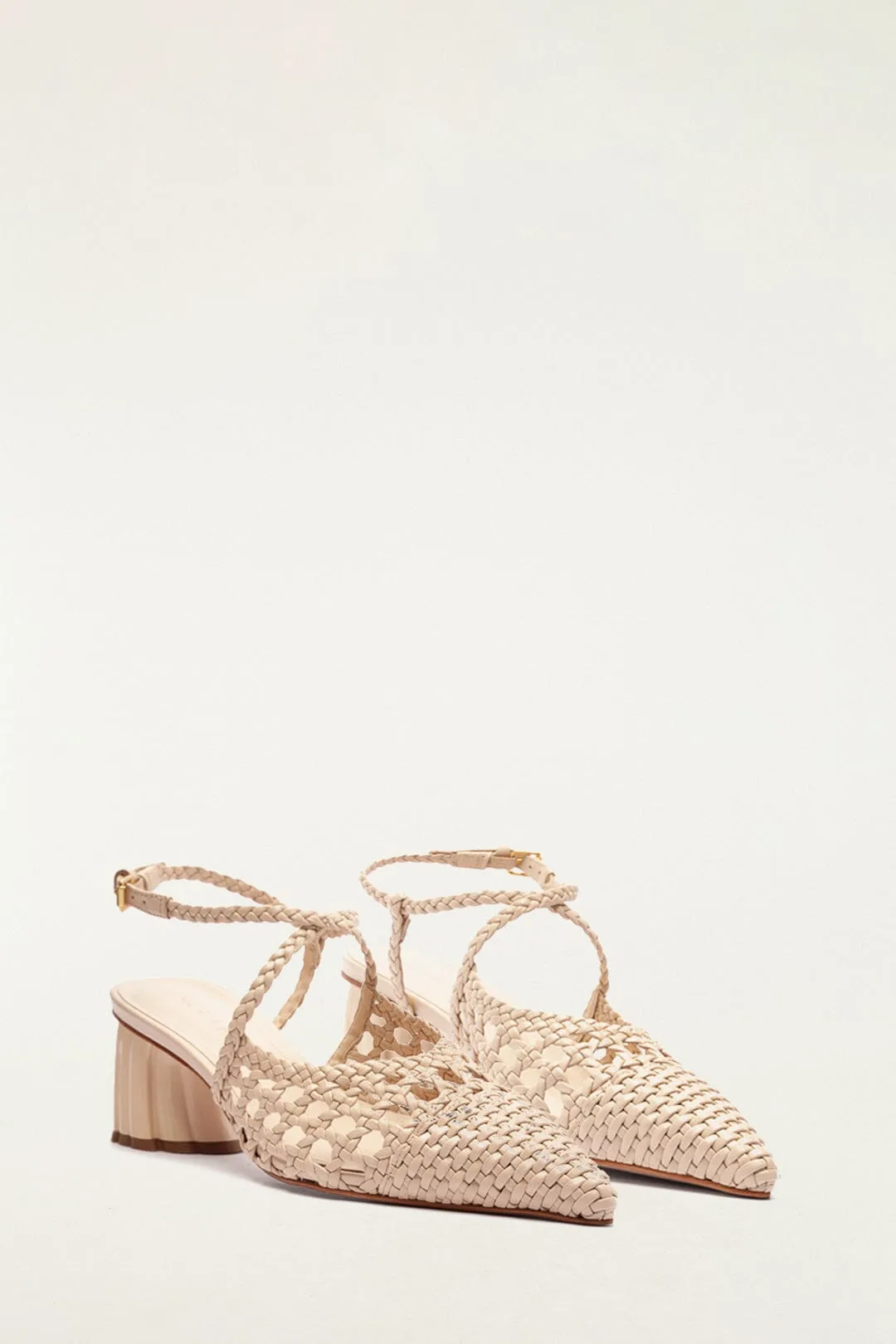Cream Woven Wedge Heeled Sandal sold by FARM Rio product image thumbnail 2