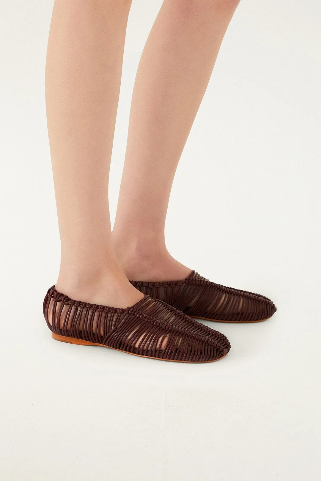 Brown Macrame Mary Jane Ballerina sold by FARM Rio product image thumbnail 3