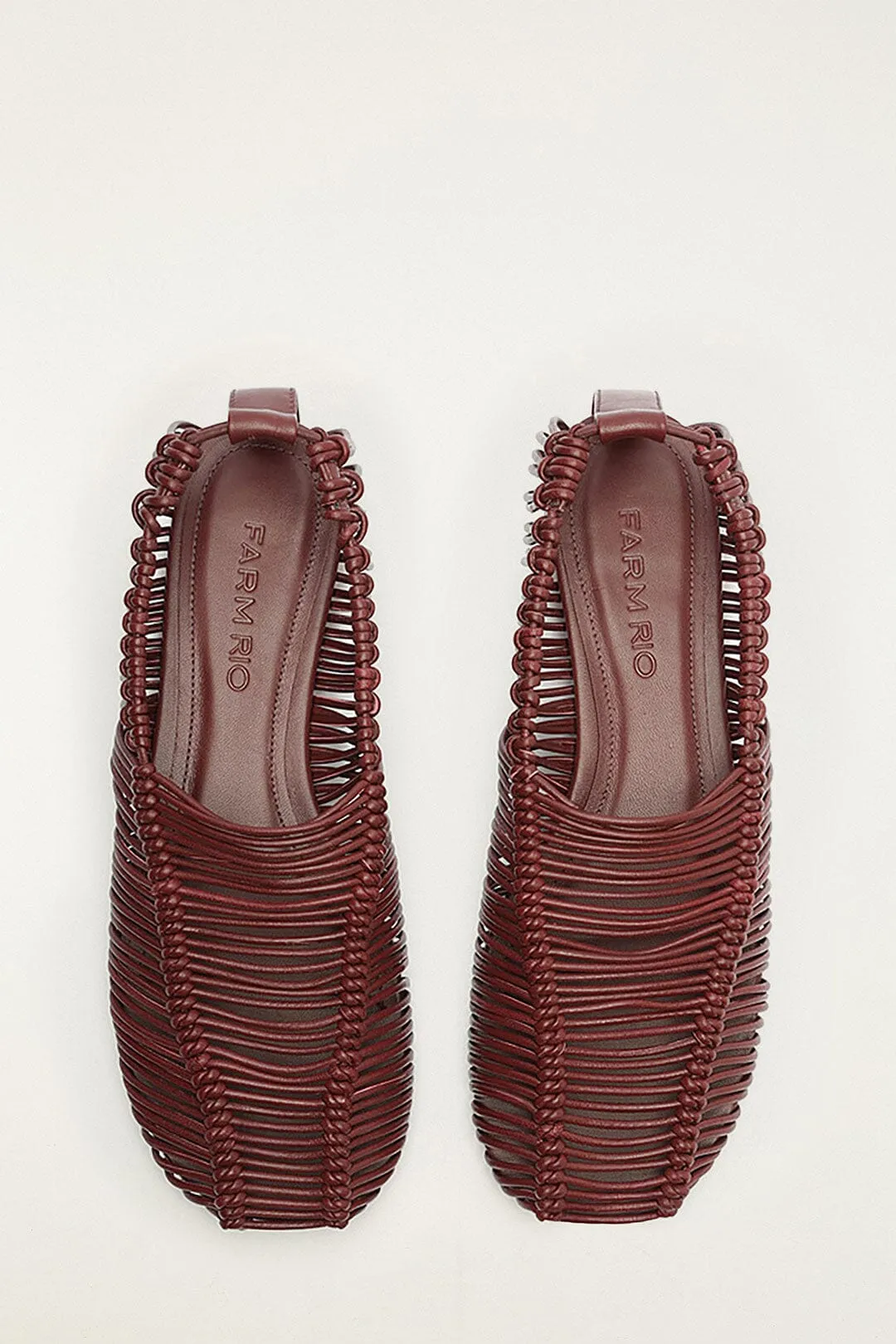 Brown Macrame Mary Jane Ballerina sold by FARM Rio product image thumbnail 4