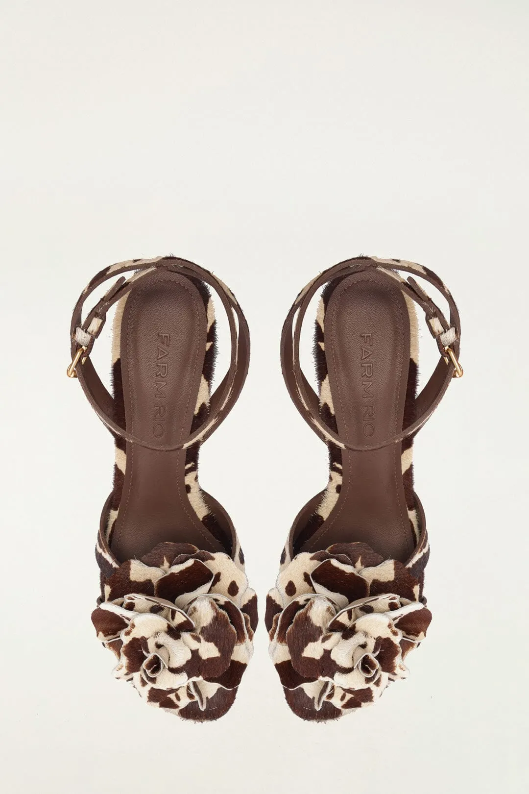 Animal Print Flower Heeled Sandal sold by FARM Rio product image thumbnail 3