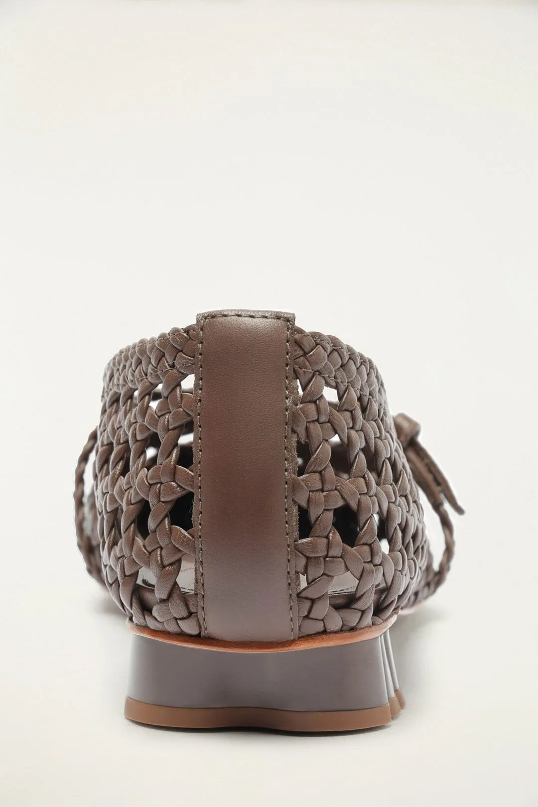 Brown Woven Mary Jane Ballerina sold by FARM Rio product image thumbnail 4