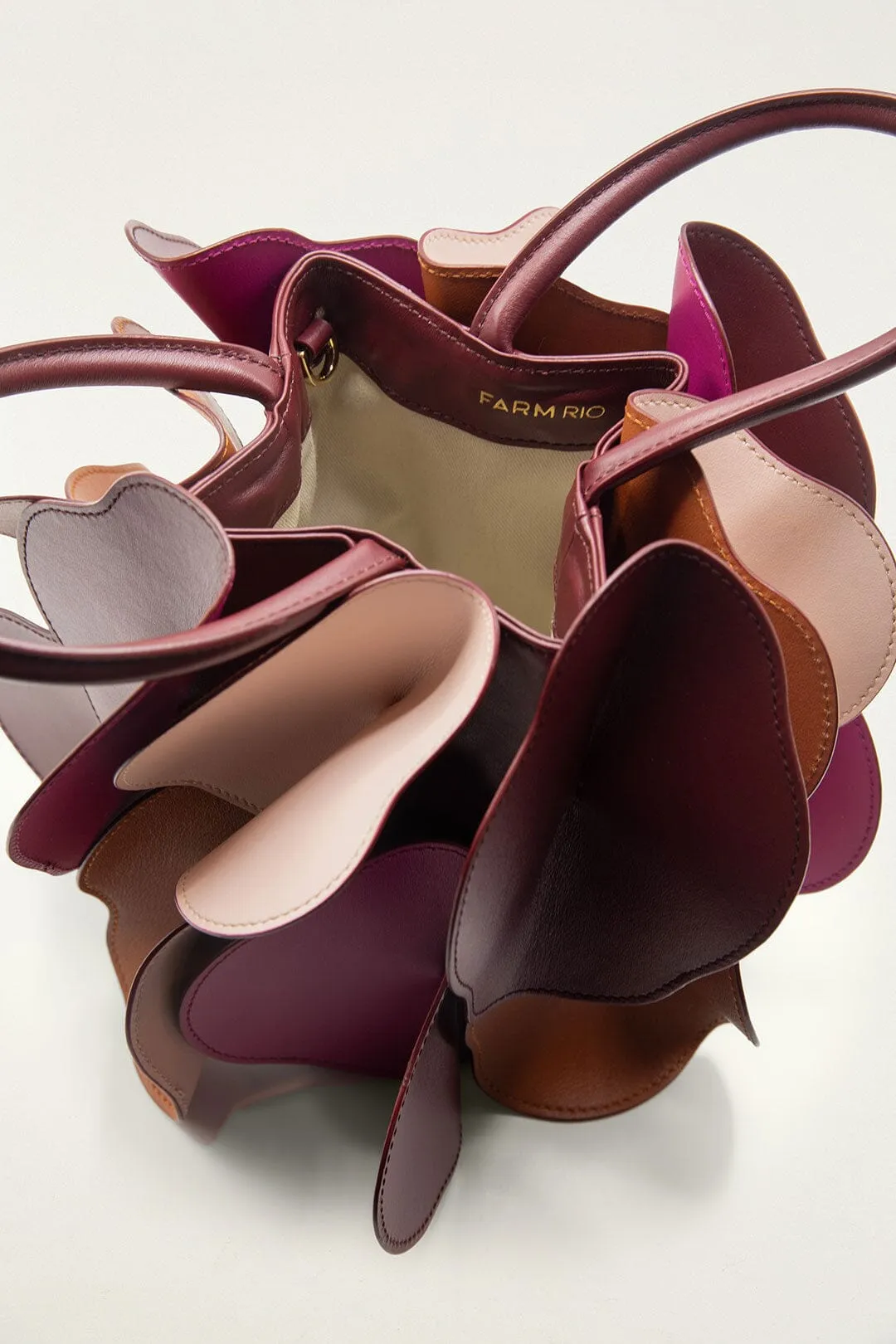 Multicolor Leather Flower Bag sold by FARM Rio product image thumbnail 5