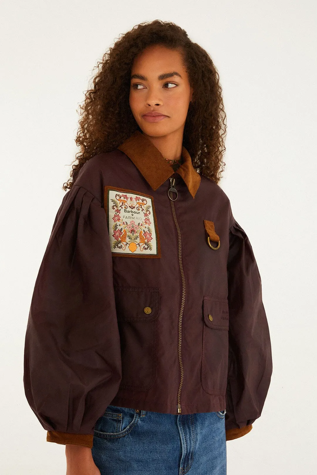 Thais Waxed Jacket sold by FARM Rio product image thumbnail 3