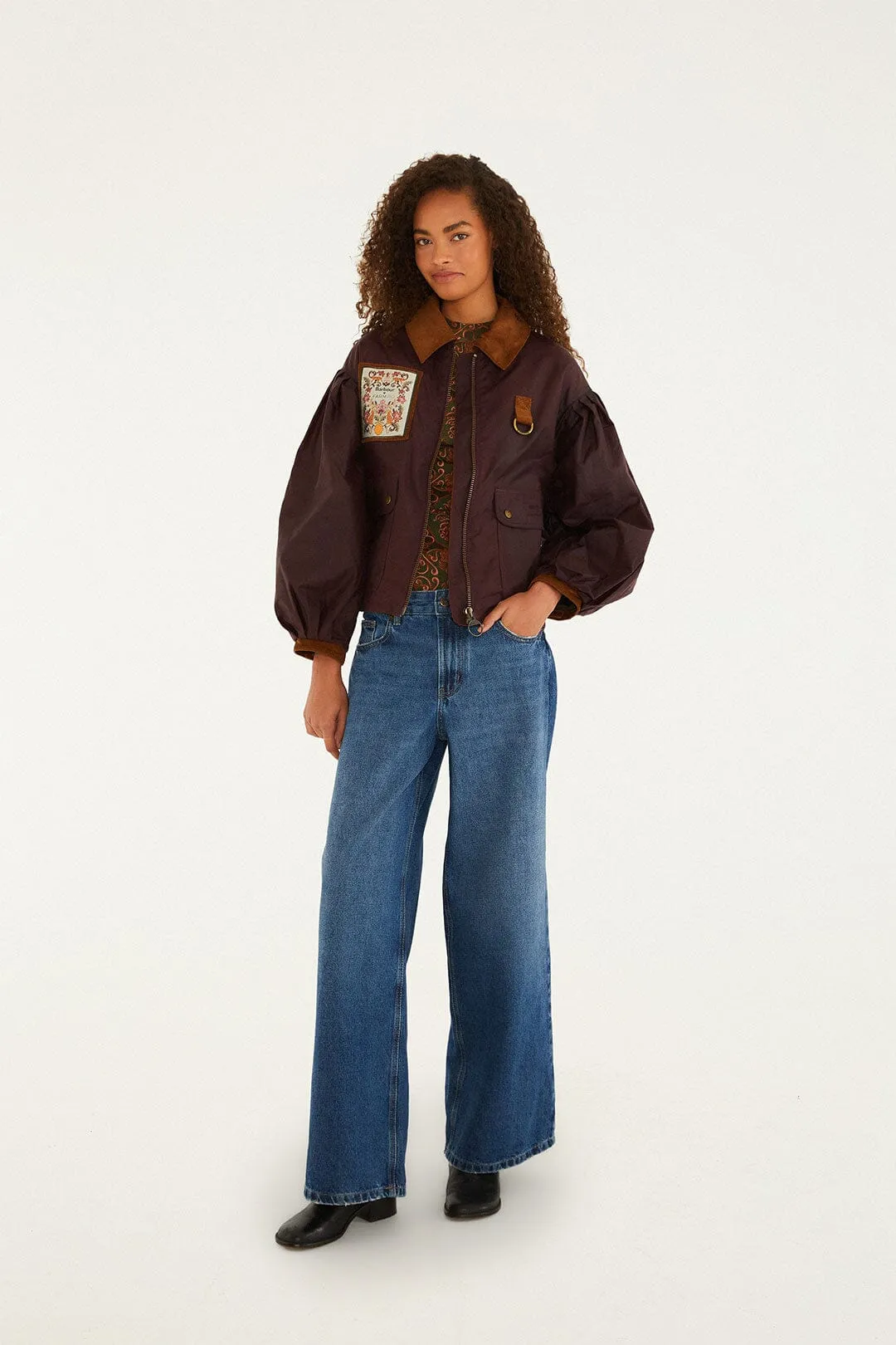 Thais Waxed Jacket sold by FARM Rio product image thumbnail 2