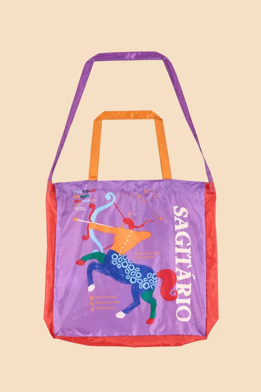 SAGITTARIUS ZODIAC ECOBAG sold by FARM Rio