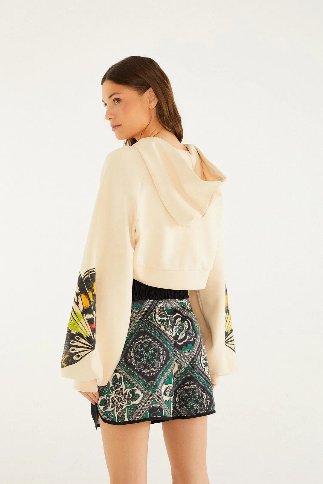 Colorfly Adidas Off-White Hoodie sold by FARM Rio product image thumbnail 3