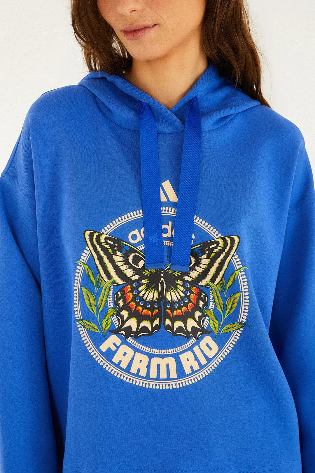 Move Like A Butterfly Blue Adidas Moletom sold by FARM Rio product image thumbnail 2