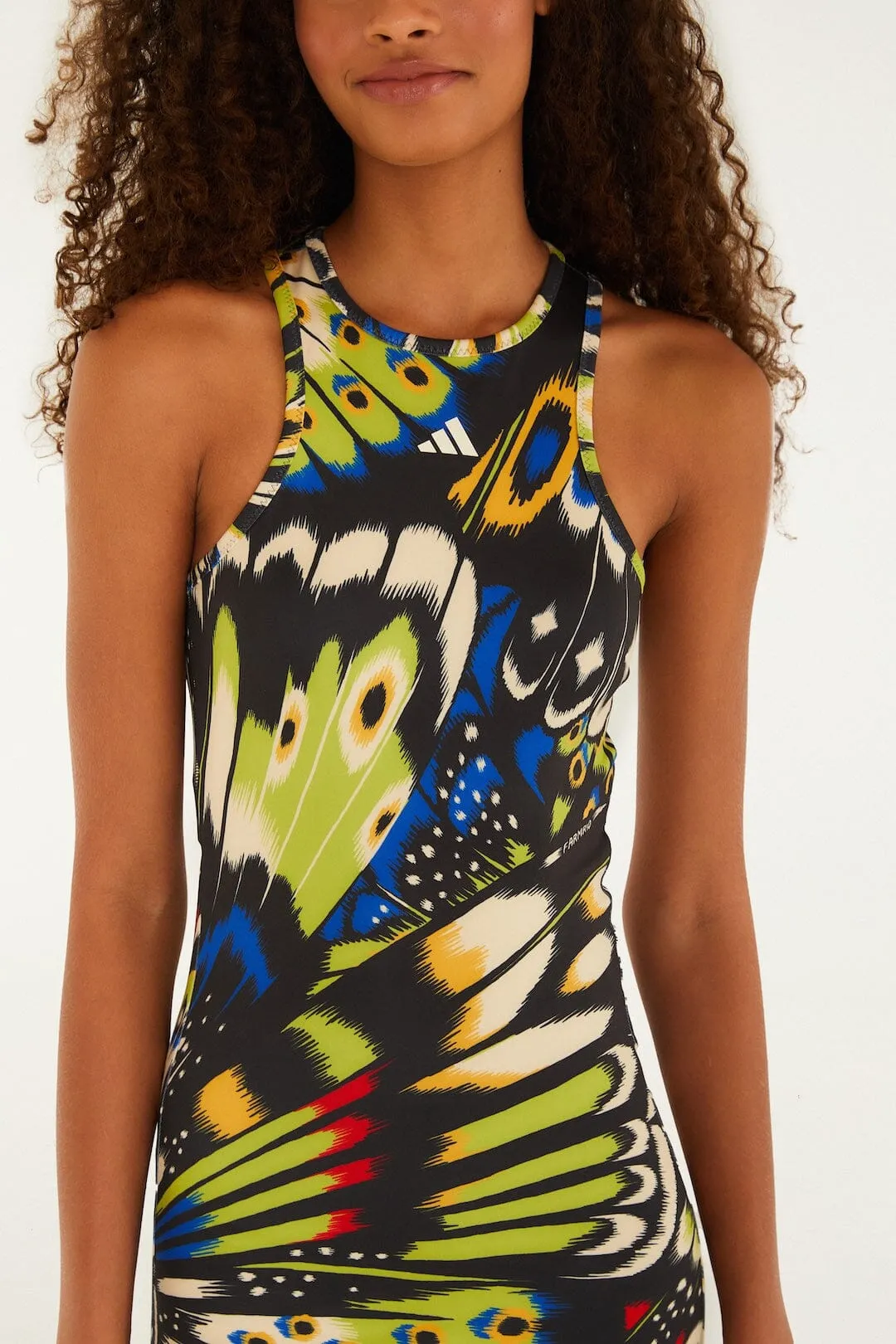 Colorfly Green Adidas Dress sold by FARM Rio product image thumbnail 2