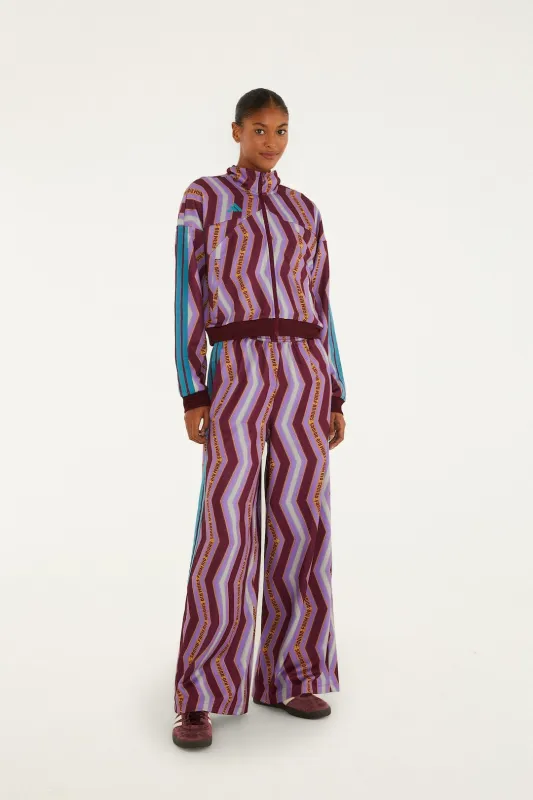 Zig Zag Stripes Lilac Adidas Tiro Pants sold by FARM Rio