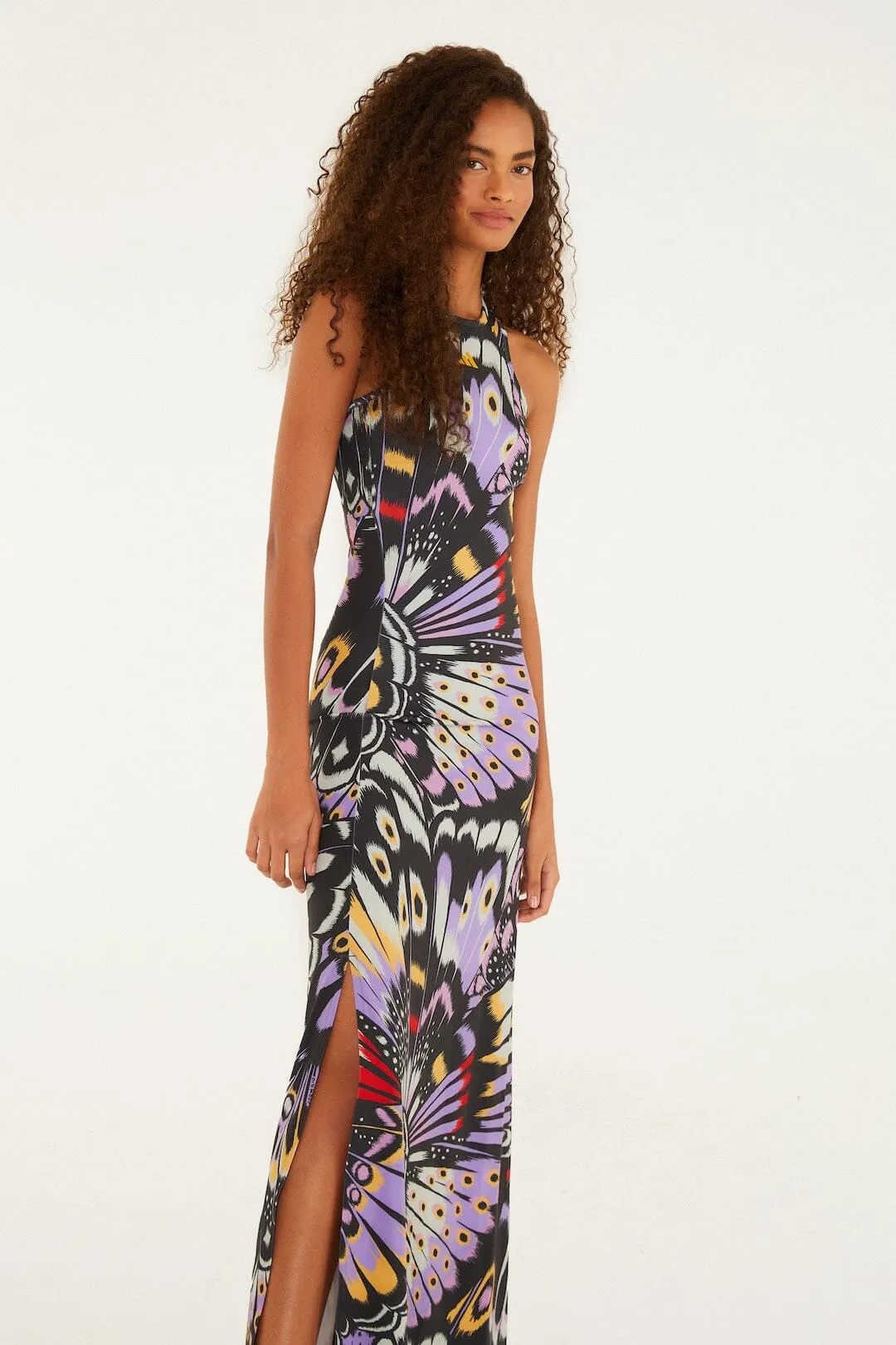 Colorfly Lilac Adidas Dress sold by FARM Rio product image thumbnail 2