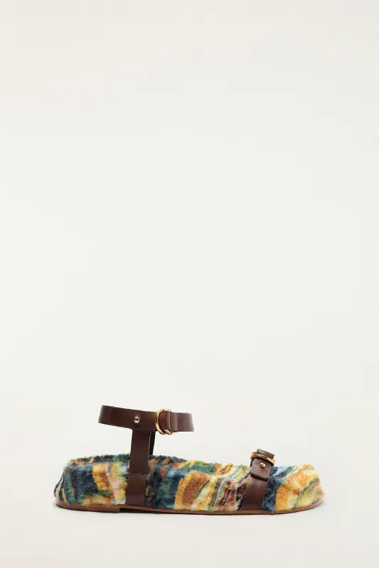 Double Loop Buckle Flat sold by FARM Rio