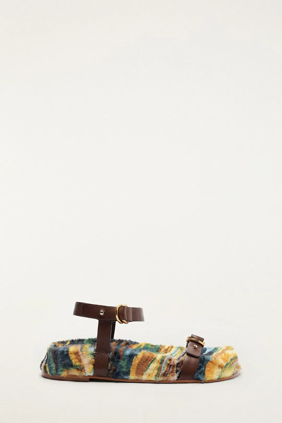 Double Loop Buckle Flat sold by FARM Rio