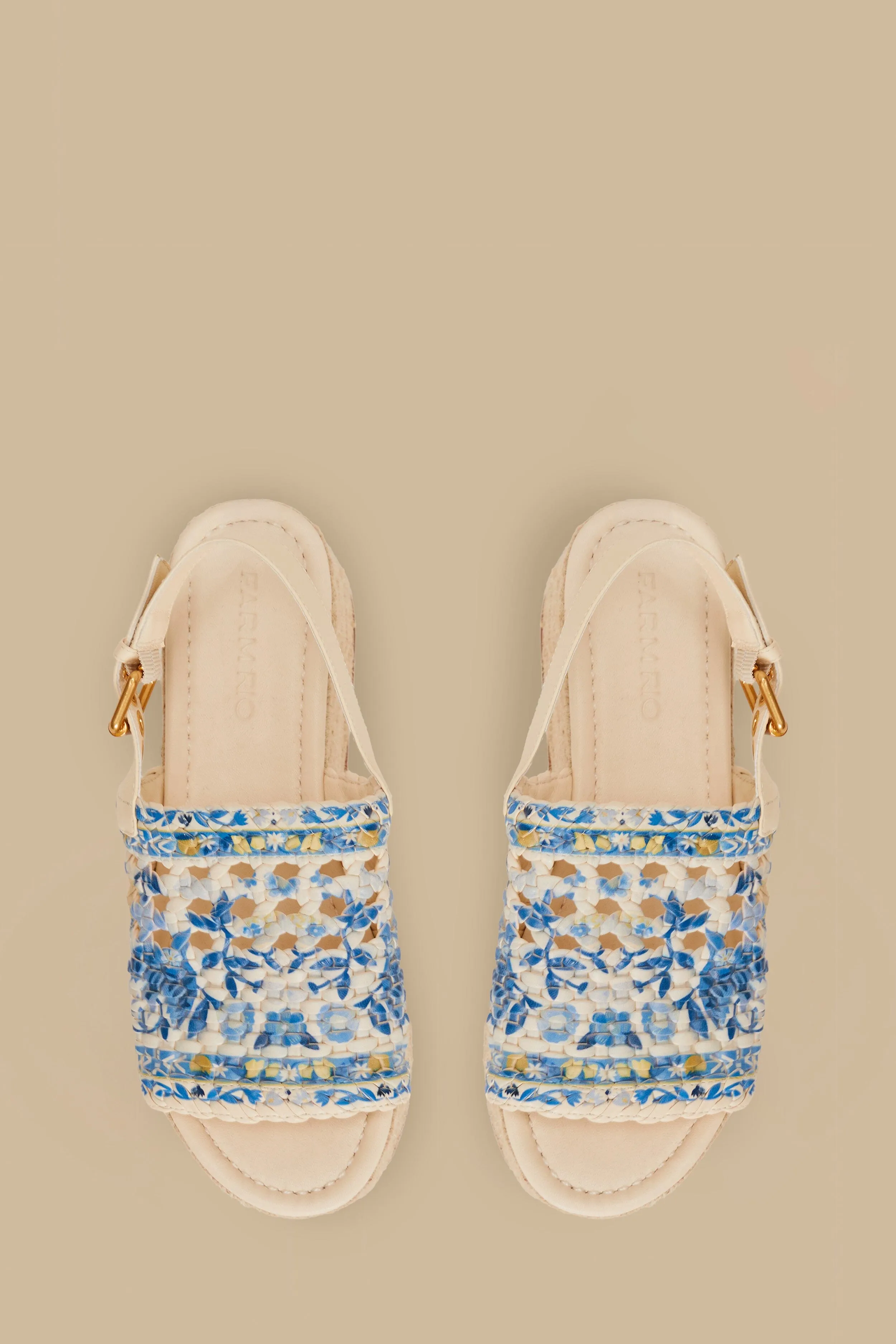 Woven Flatform Sandal sold by FARM Rio product image thumbnail 3