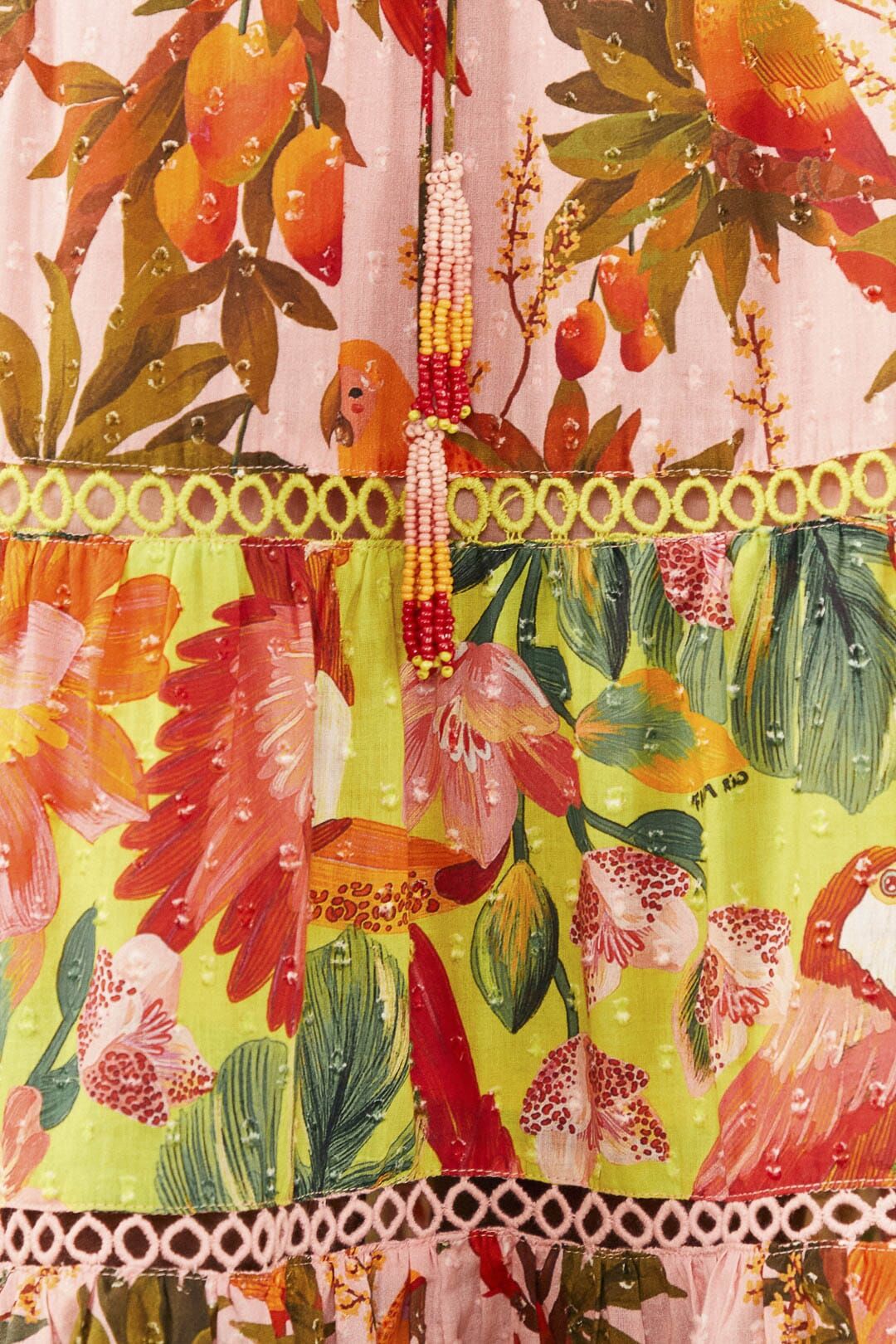 Mixed Mango Trees Midi Dress sold by FARM Rio product image thumbnail 4