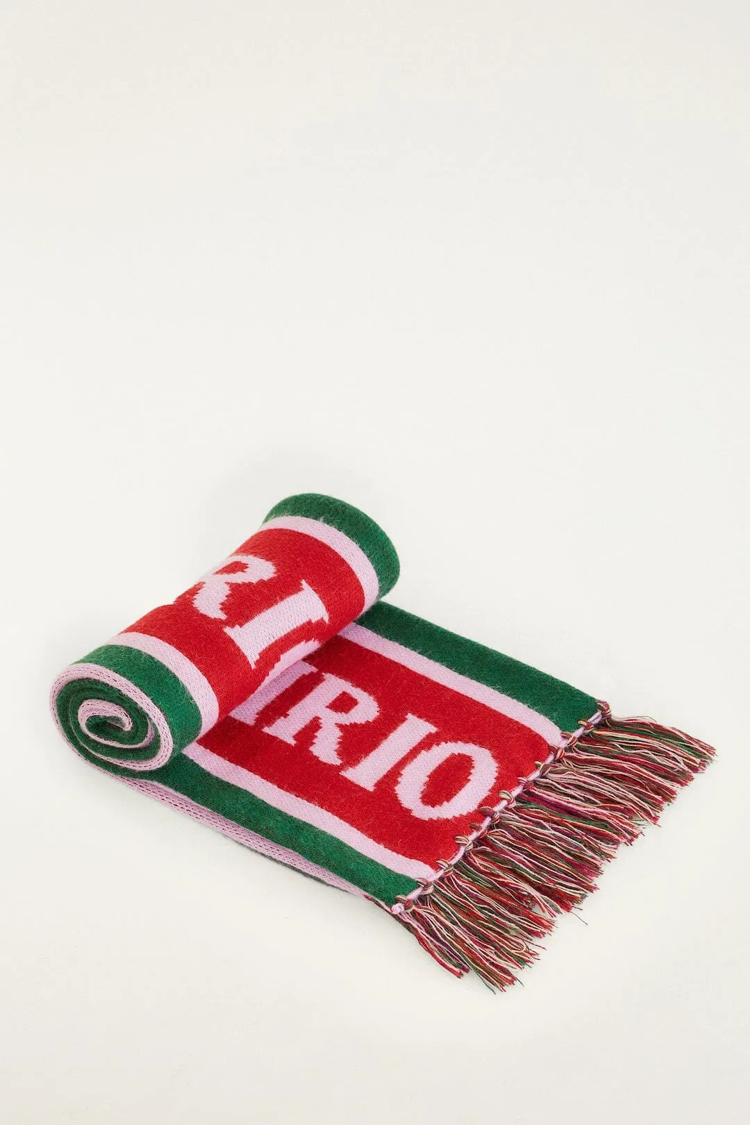 Multicolor From Sand To Snow Knit Scarf sold by FARM Rio product image thumbnail 2