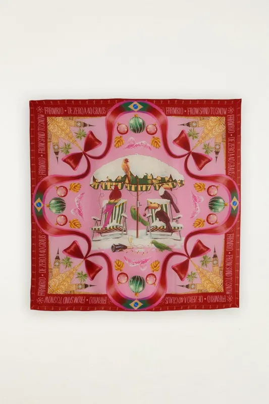 Multicolor From Sand To Snow Bandana Scarf sold by FARM Rio