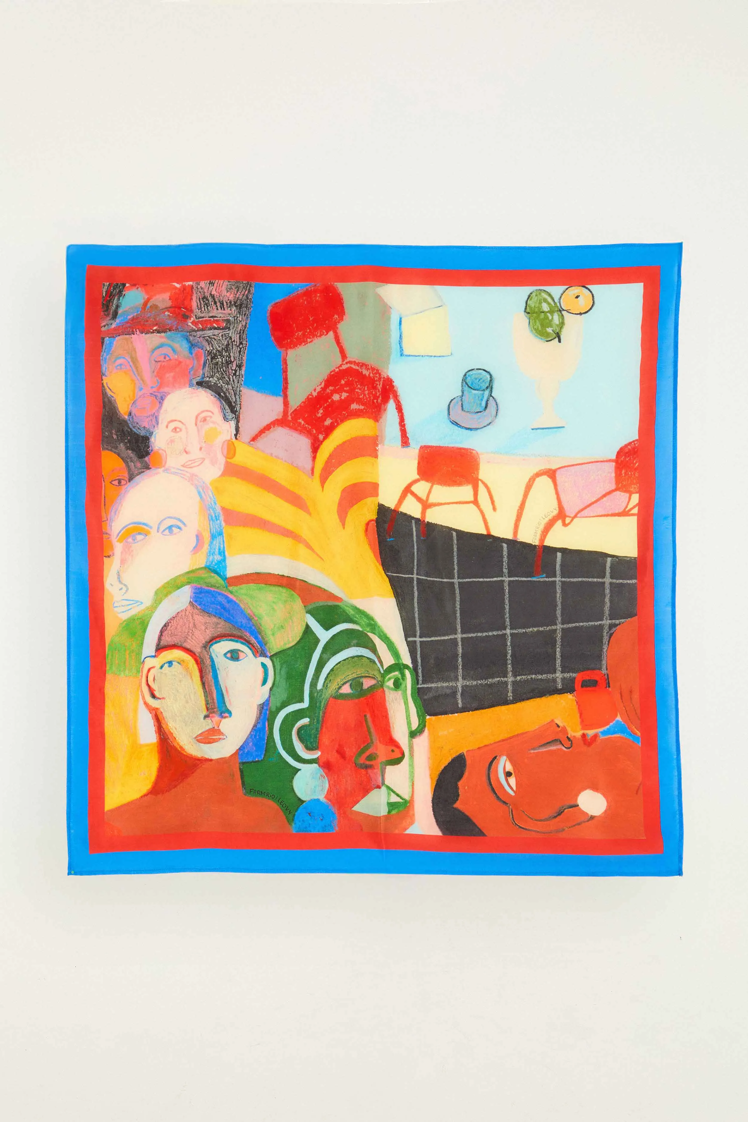 A Popular Cafe Scarf sold by FARM Rio product image thumbnail 2