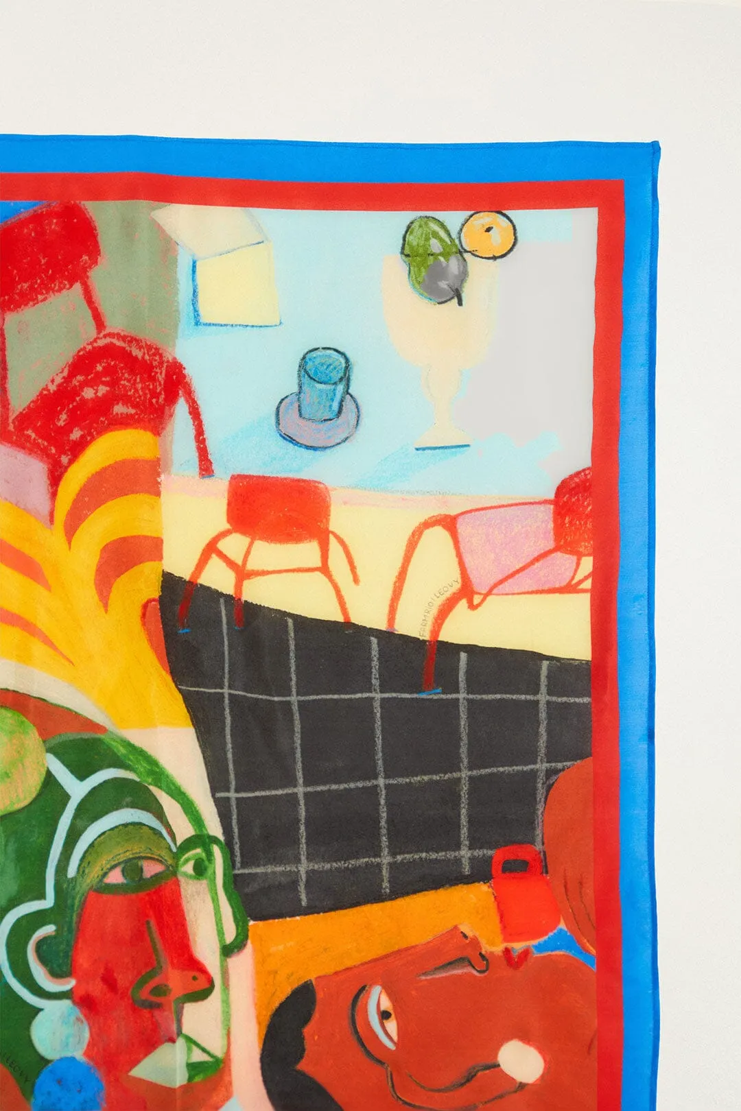 A Popular Cafe Scarf sold by FARM Rio product image thumbnail 3