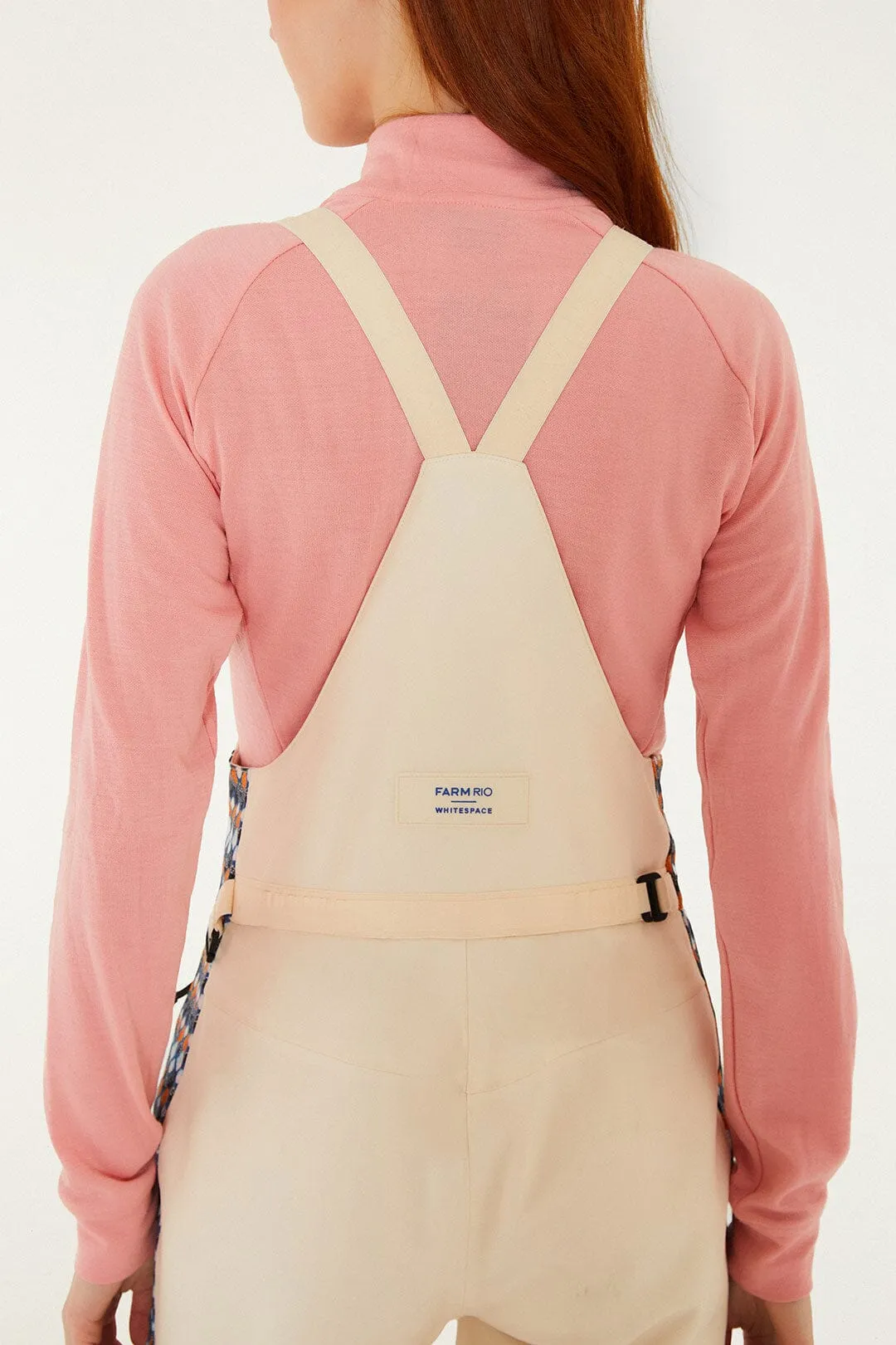 Off-White Lucy Floral Suspenders Ski Pants sold by FARM Rio product image thumbnail 5