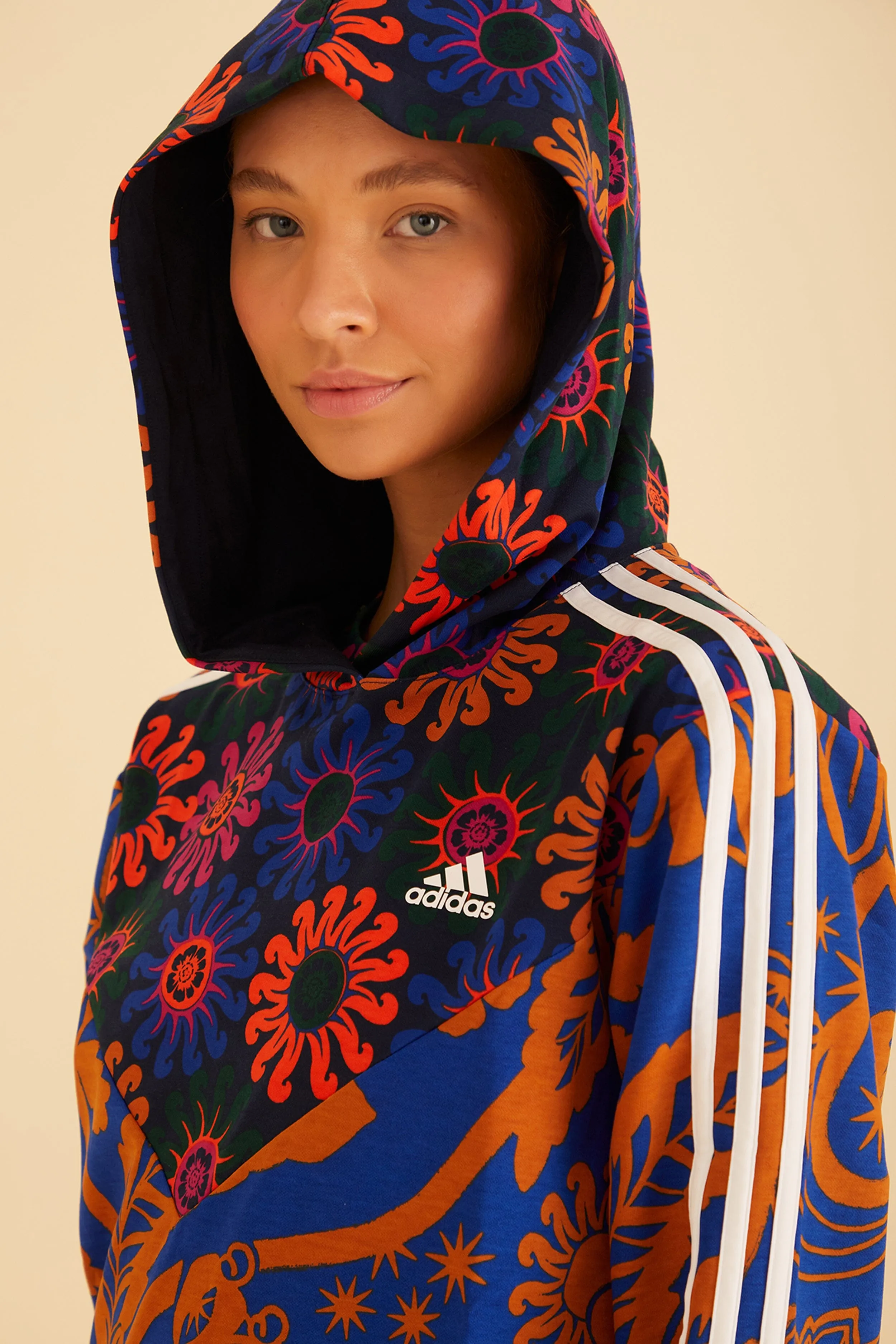 Blue Adidas FARM Hoodie sold by FARM Rio product image thumbnail 3