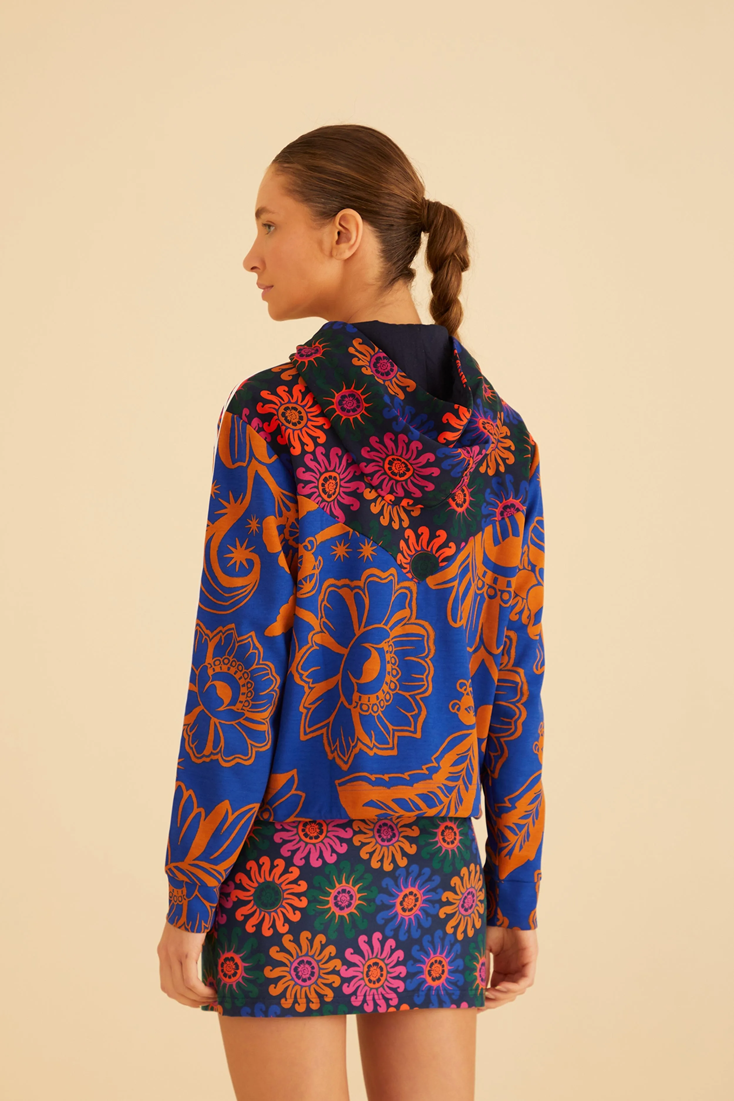 Blue Adidas FARM Hoodie sold by FARM Rio product image thumbnail 4