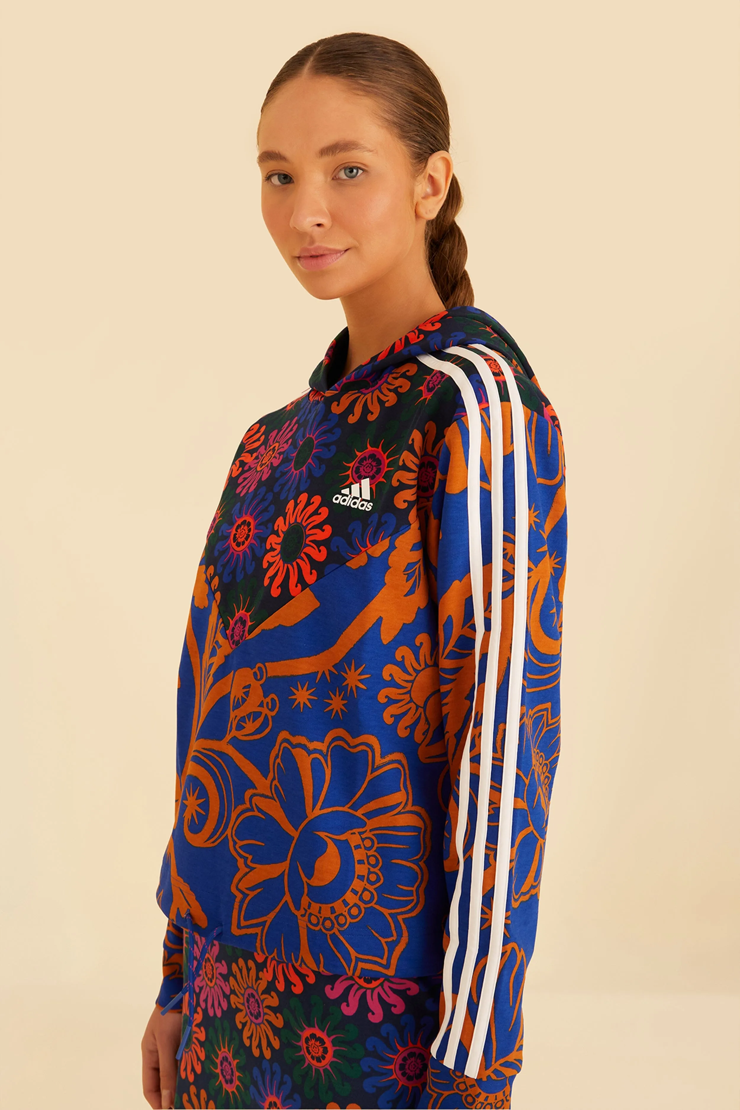 Blue Adidas FARM Hoodie sold by FARM Rio