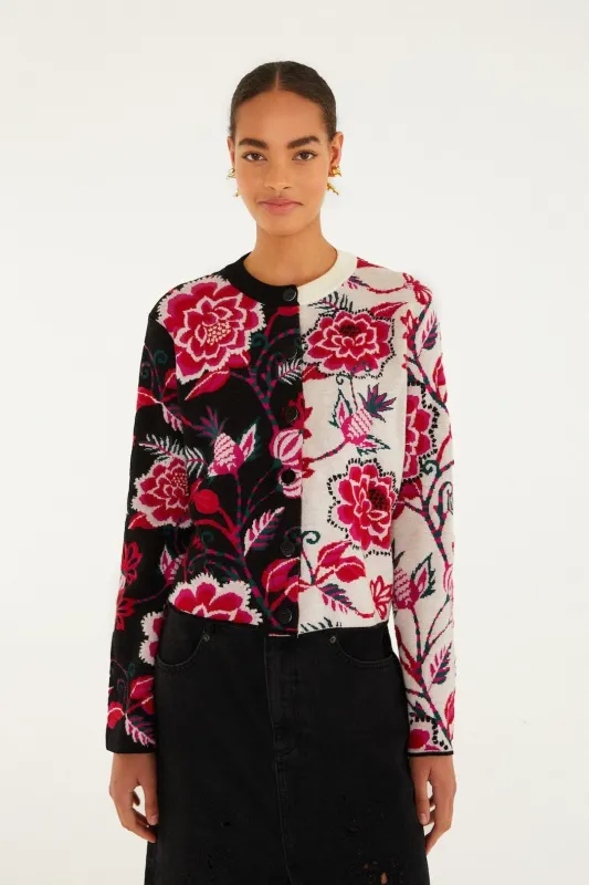 Mixed Winter Garden Knit Cardigan sold by FARM Rio