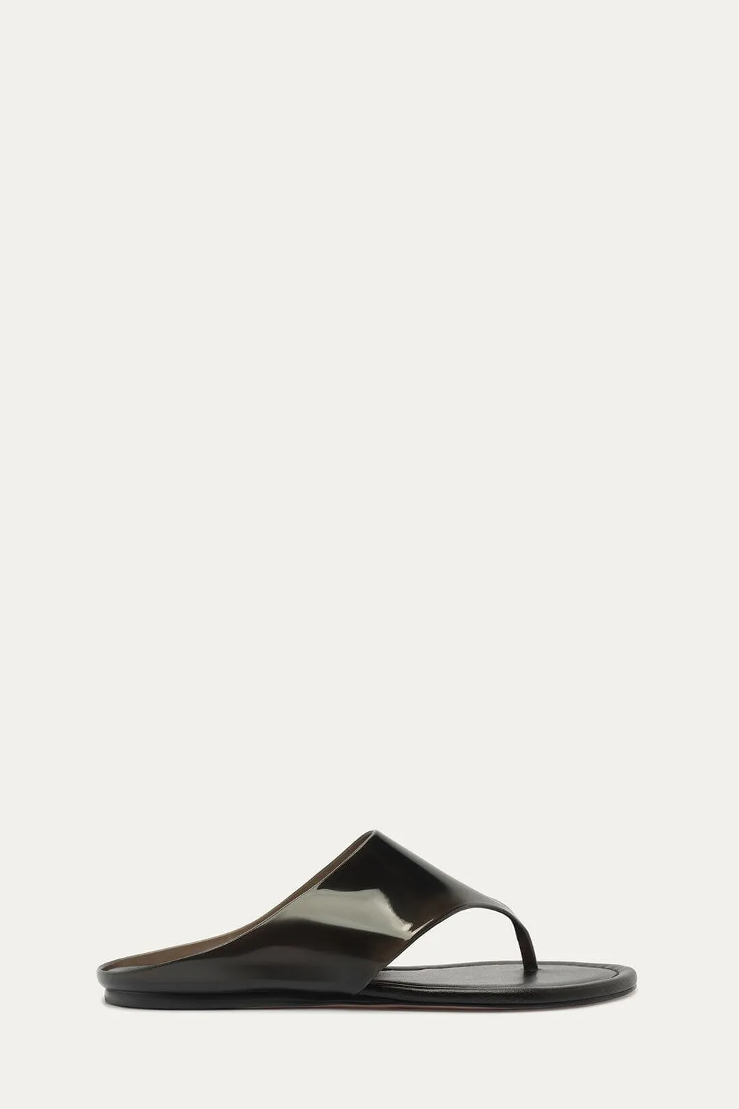 Black Jelly Flat Sandal sold by FARM Rio