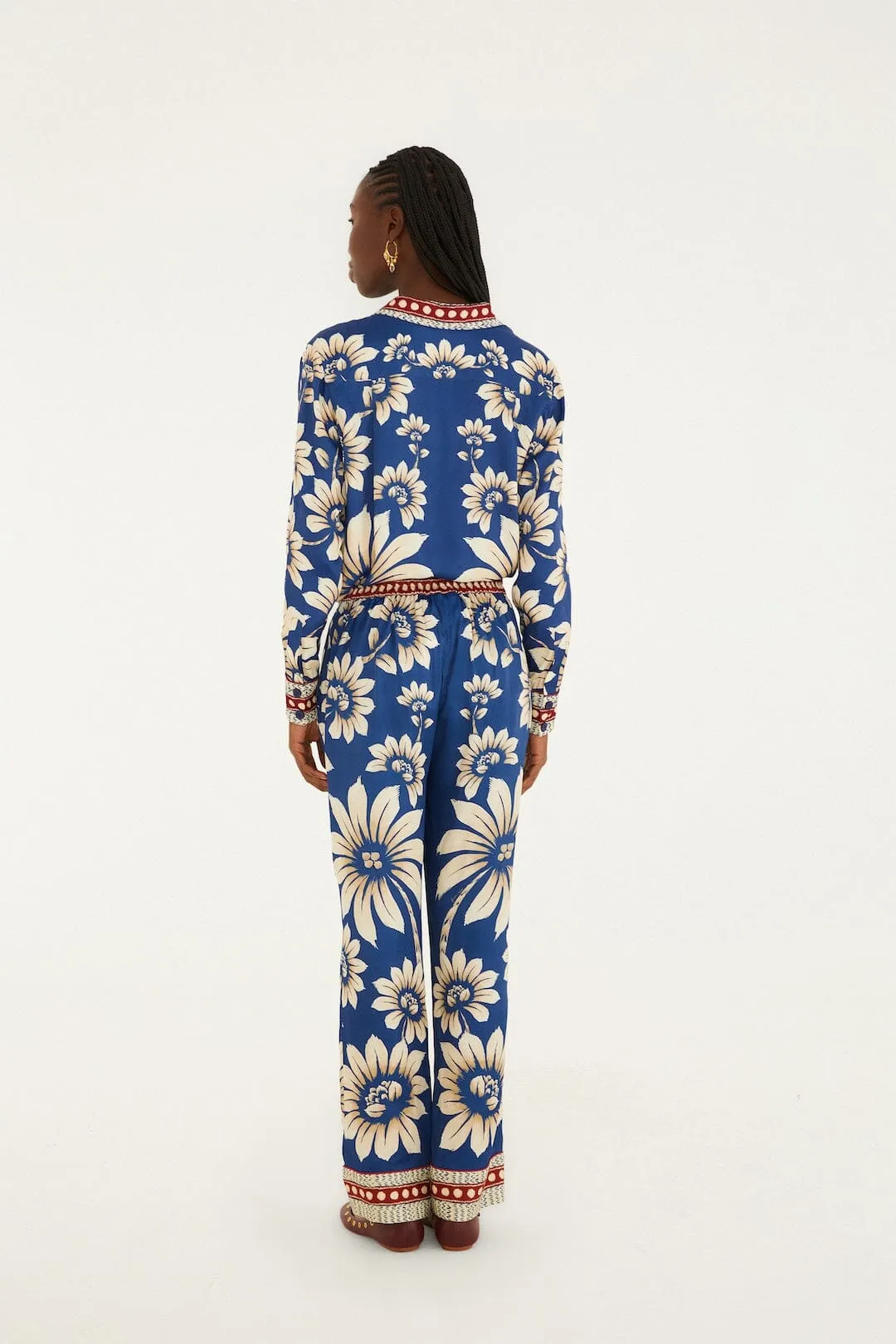 Blue Luna Lenzing Ecovero Viscose Pajama Pants sold by FARM Rio product image thumbnail 3