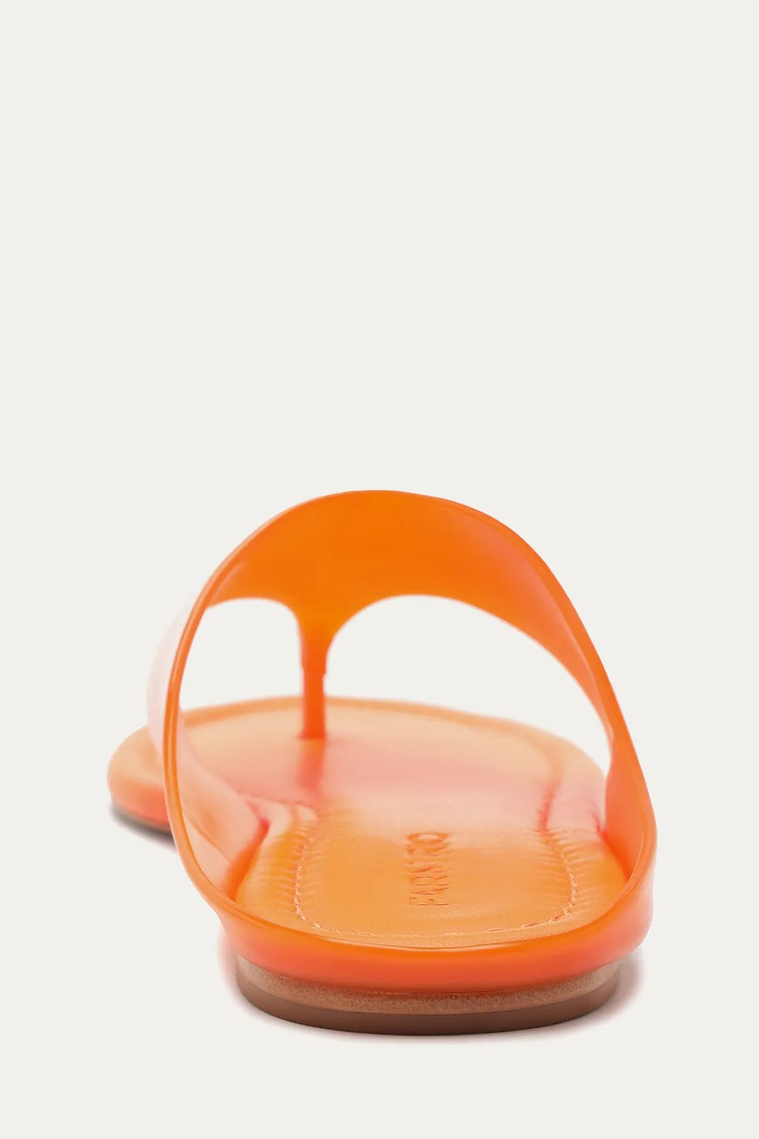 Orange Jelly Flat Sandal sold by FARM Rio product image thumbnail 3