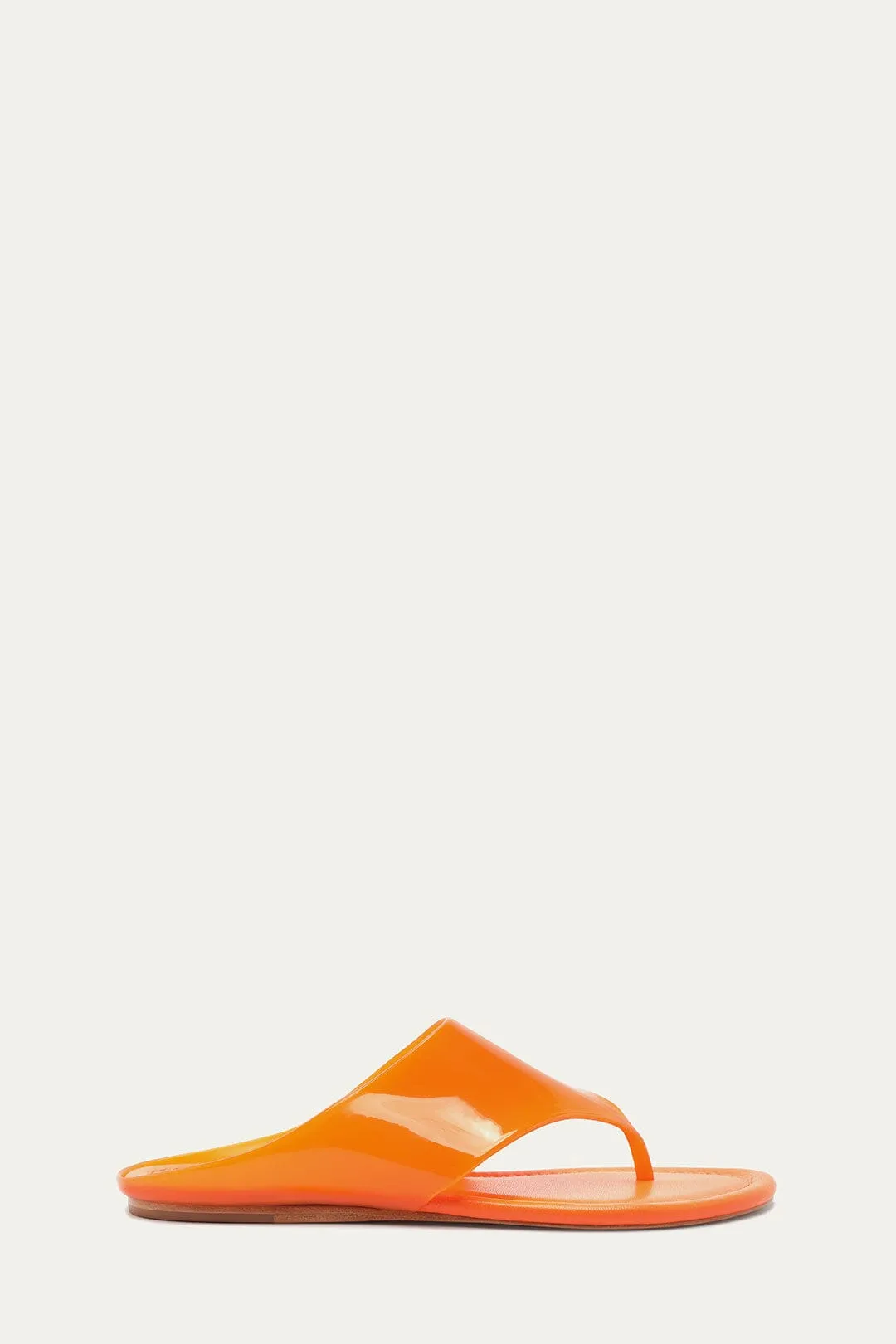 Orange Jelly Flat Sandal sold by FARM Rio