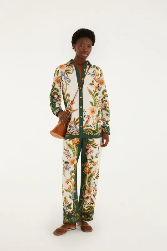 Sand Nature Pockets Pants sold by FARM Rio