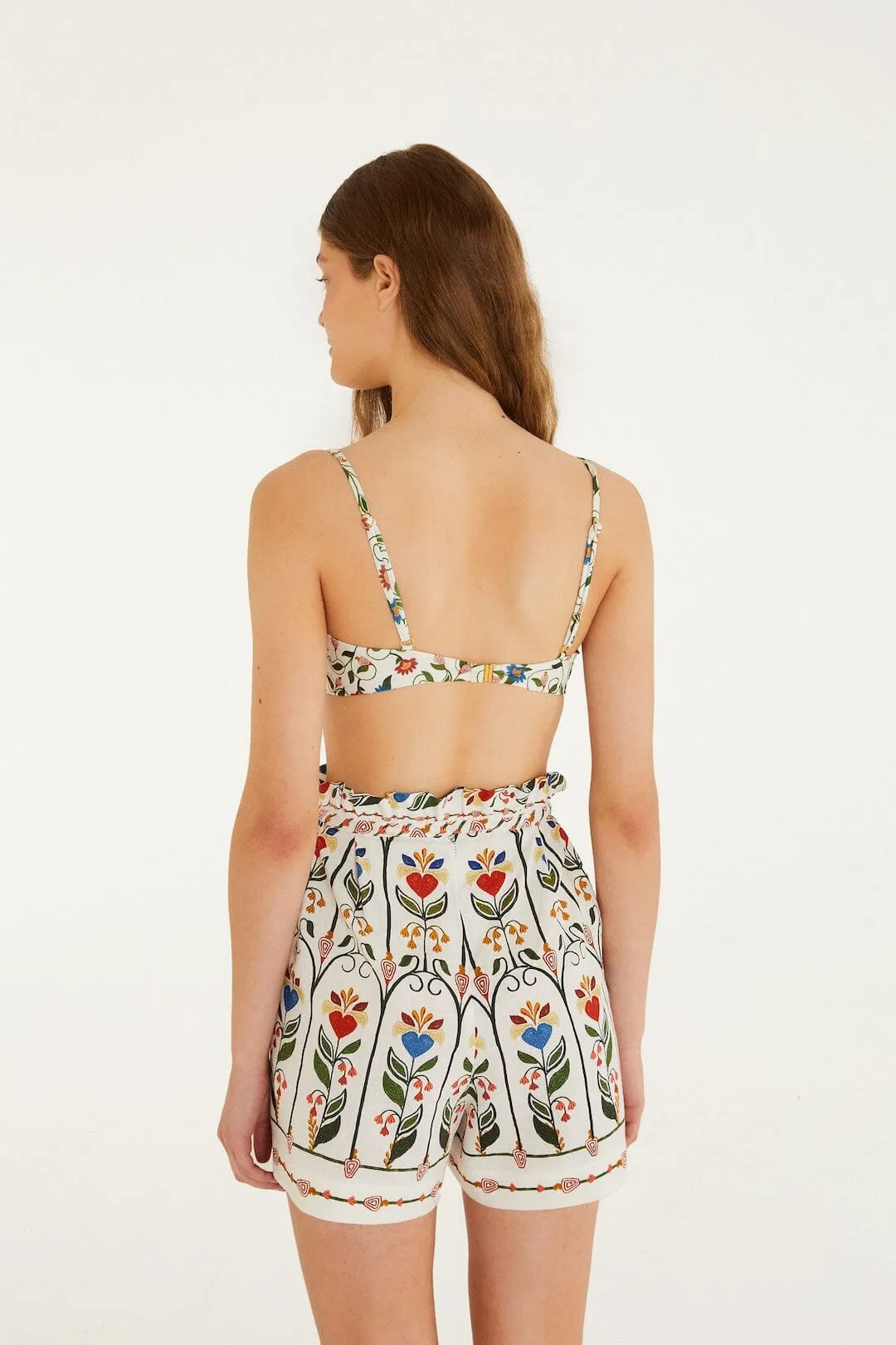 Off-White Stitched Garden Shorts sold by FARM Rio product image thumbnail 3