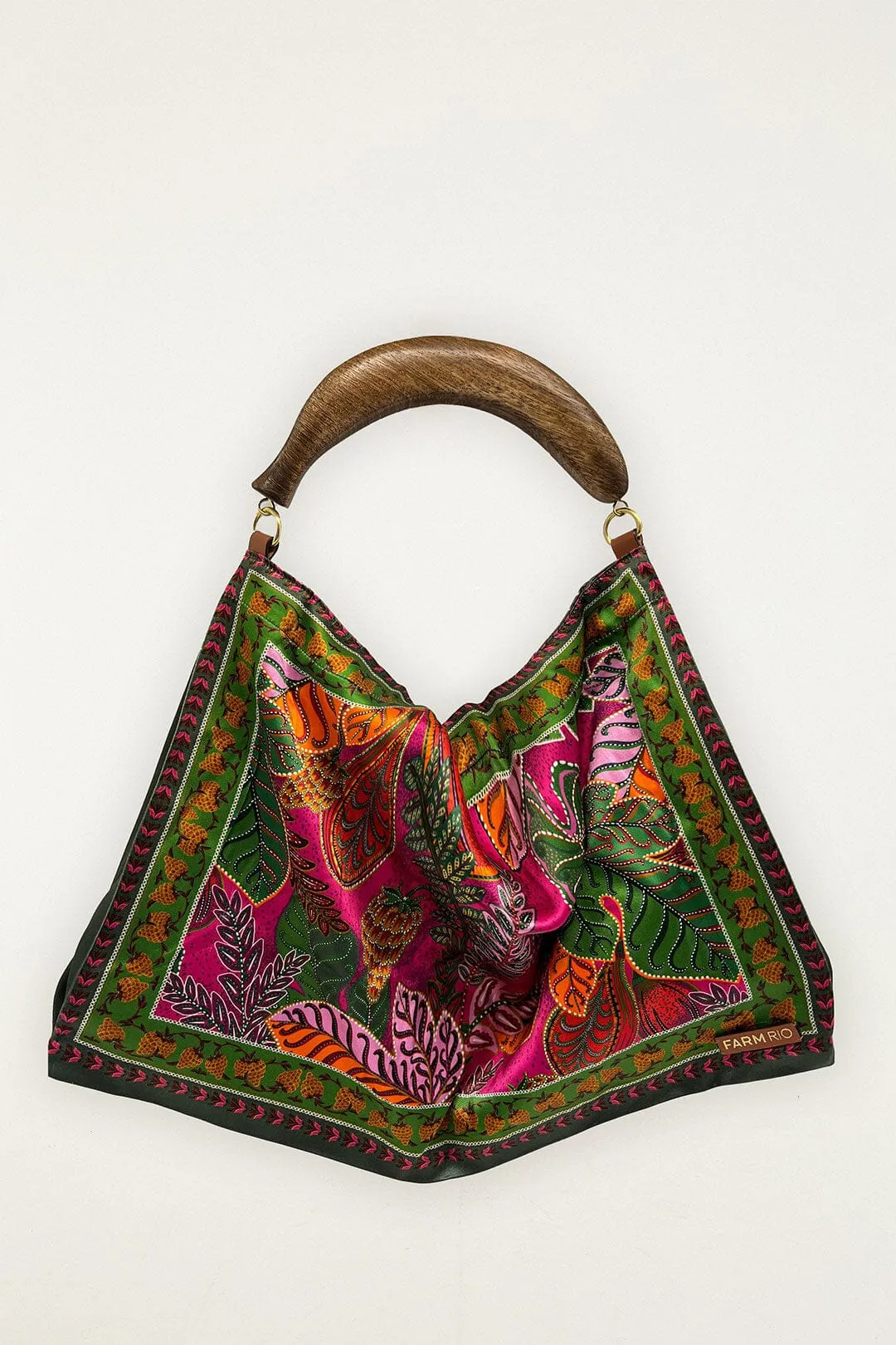 Green Scarf Tote Bag sold by FARM Rio product image thumbnail 2