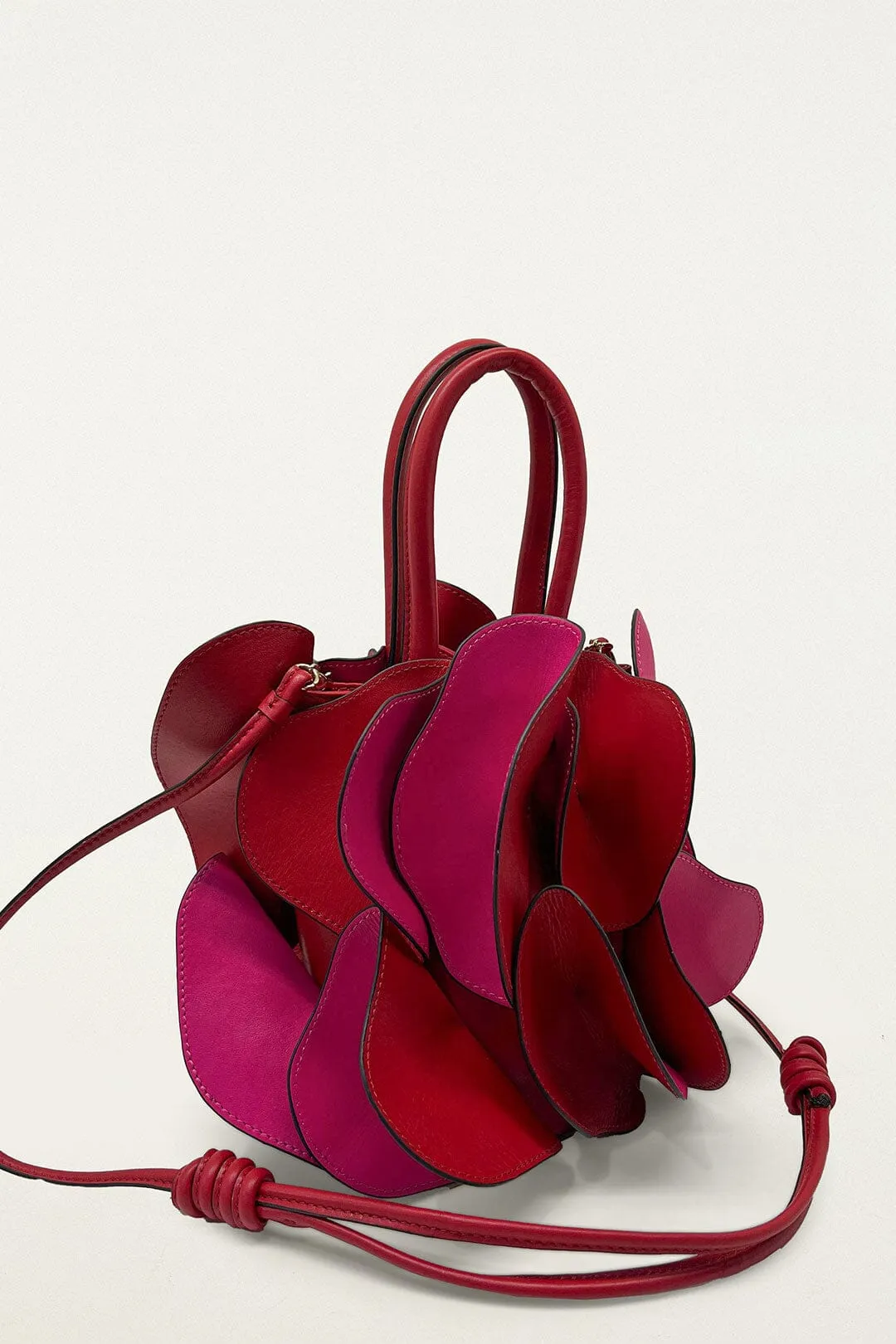 Pink Red Leather Flower Bag sold by FARM Rio product image thumbnail 2