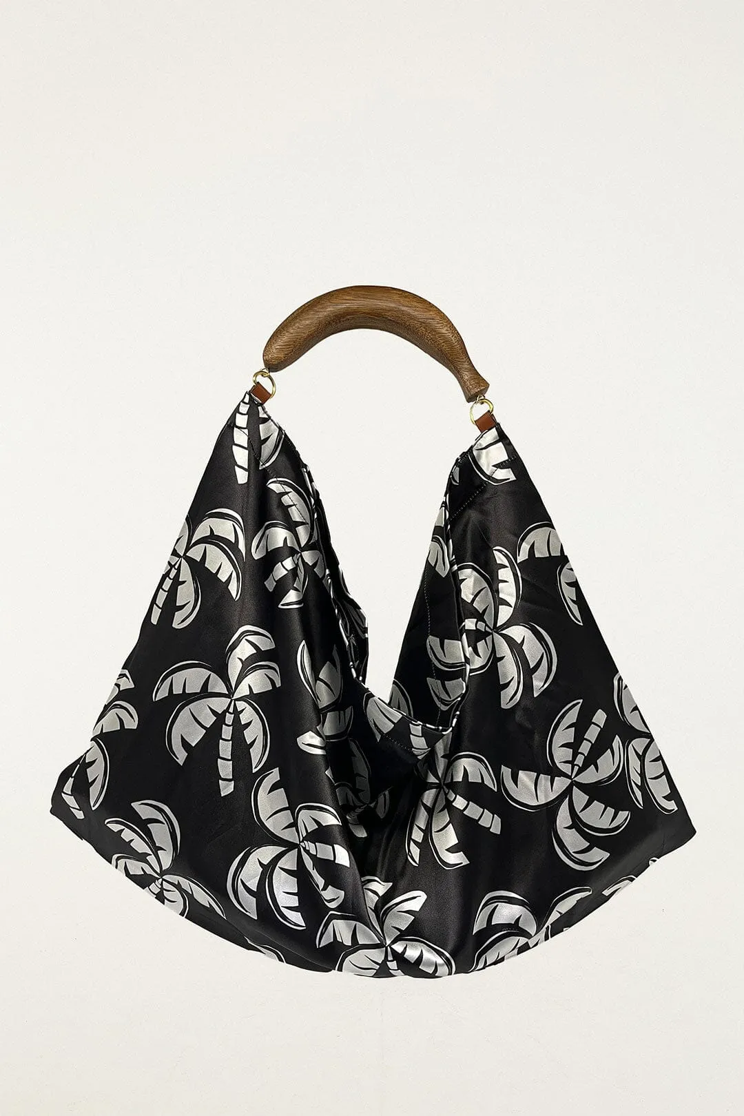 Black And White Scarf Tote Bag sold by FARM Rio product image thumbnail 2